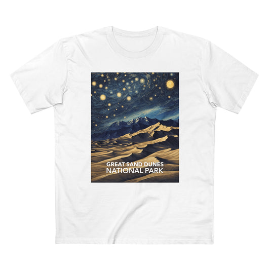 Great Sand Dunes National Park T-Shirt - The Starry Night