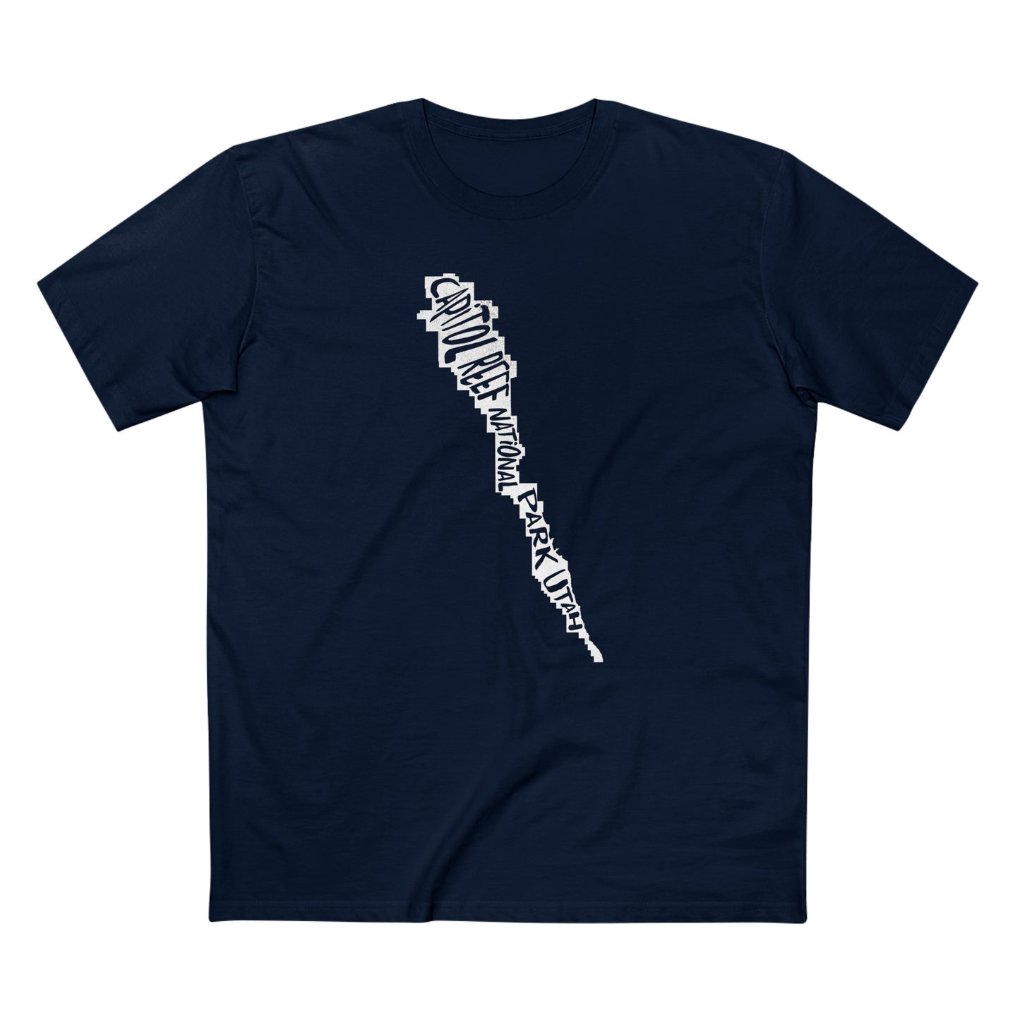 Capitol Reef National Park T-Shirt - Map