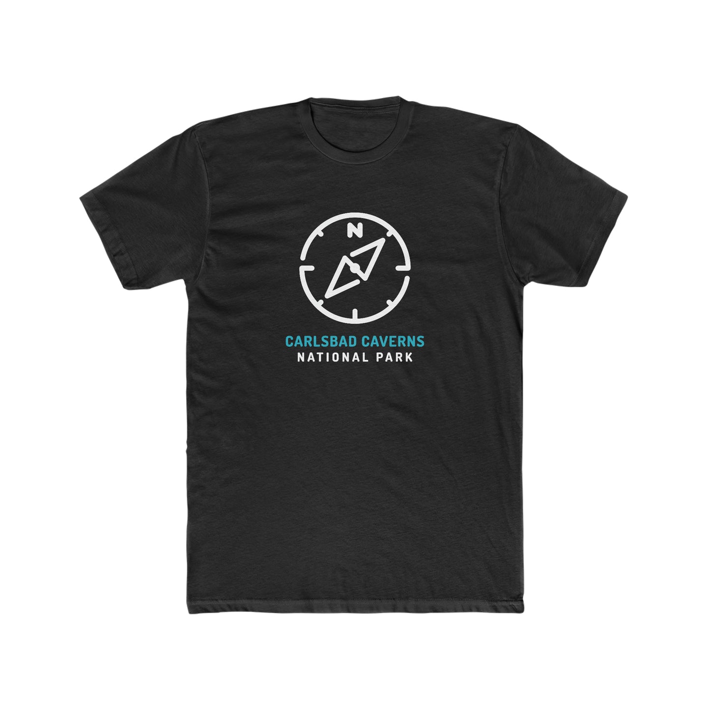 Carlsbad Caverns National Park T-Shirt Compass Design