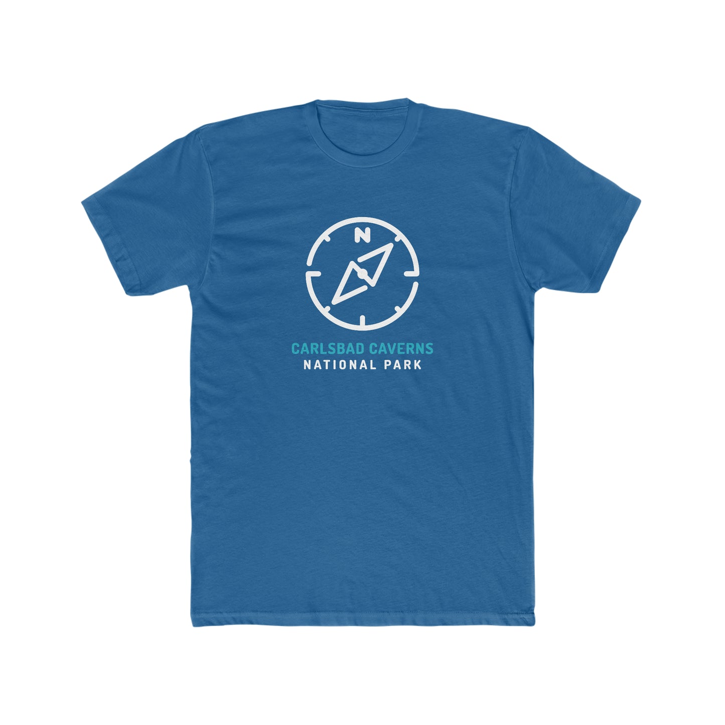 Carlsbad Caverns National Park T-Shirt Compass Design