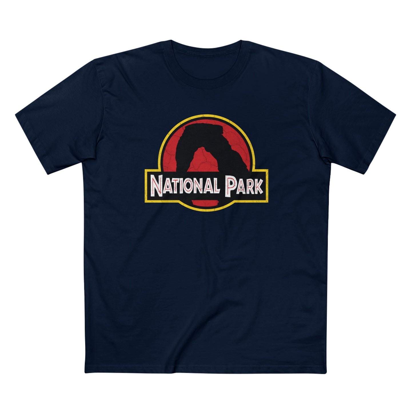 Arches National Park T-Shirt - Delicate Arch Parody Logo