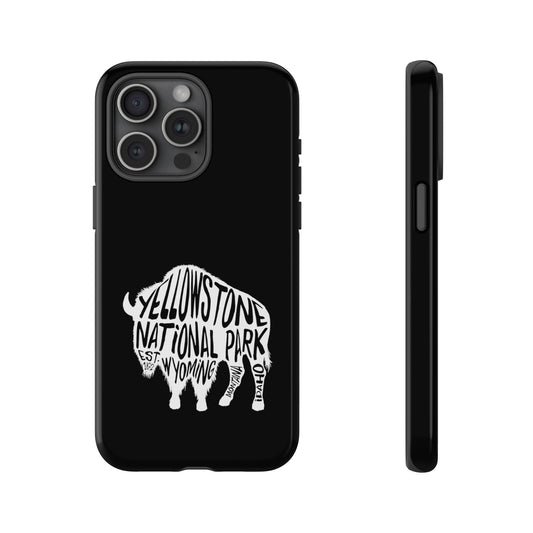 Yellowstone National Park Phone Case - Bison Design