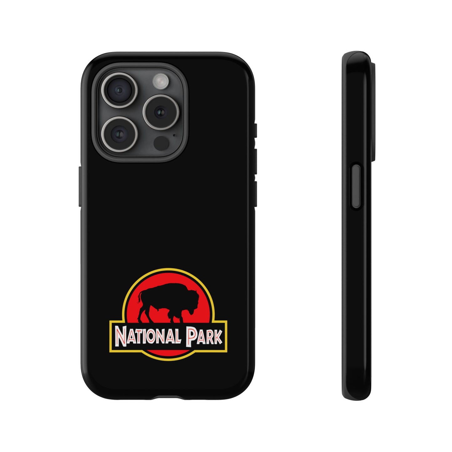 Bison National Park Phone Case - Parody Logo