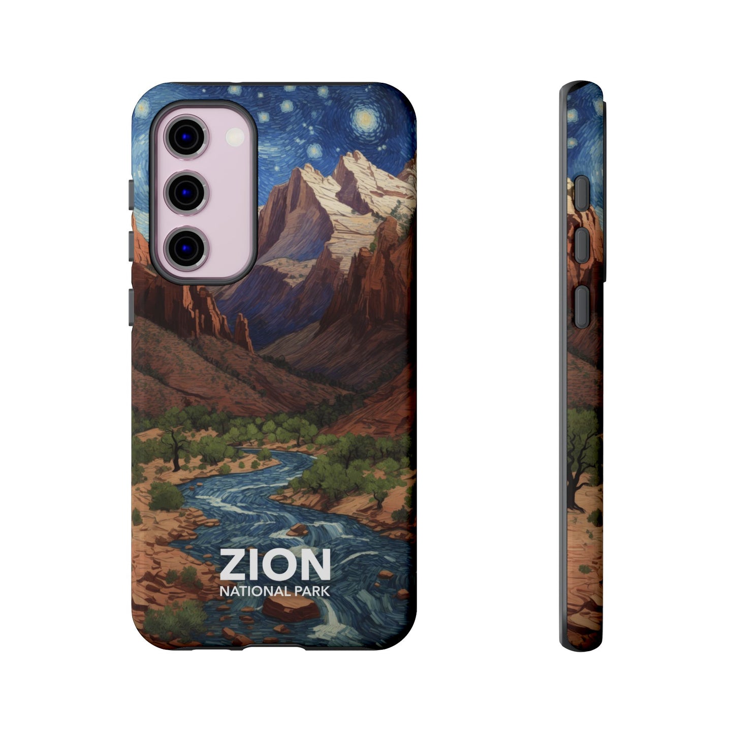 Zion National Park Phone Case - Starry Night