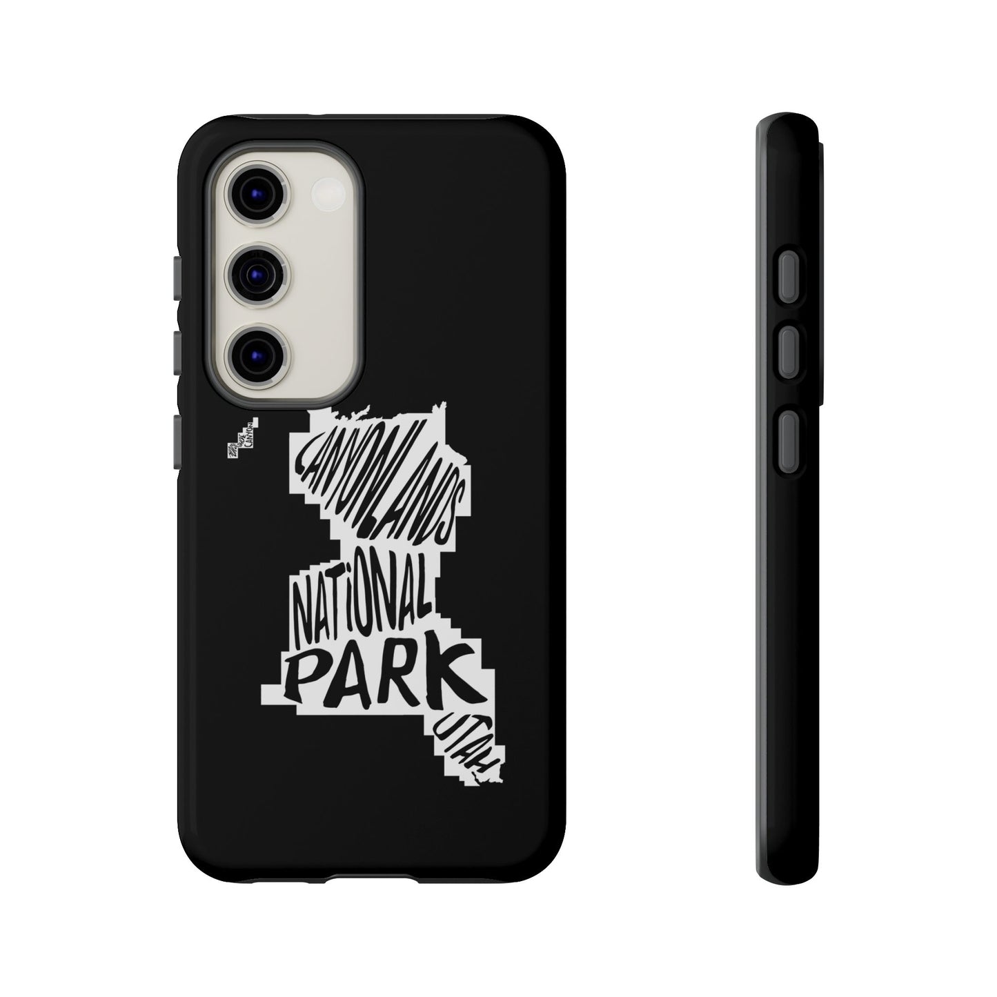 Canyonlands National Park Phone Case - Map Design