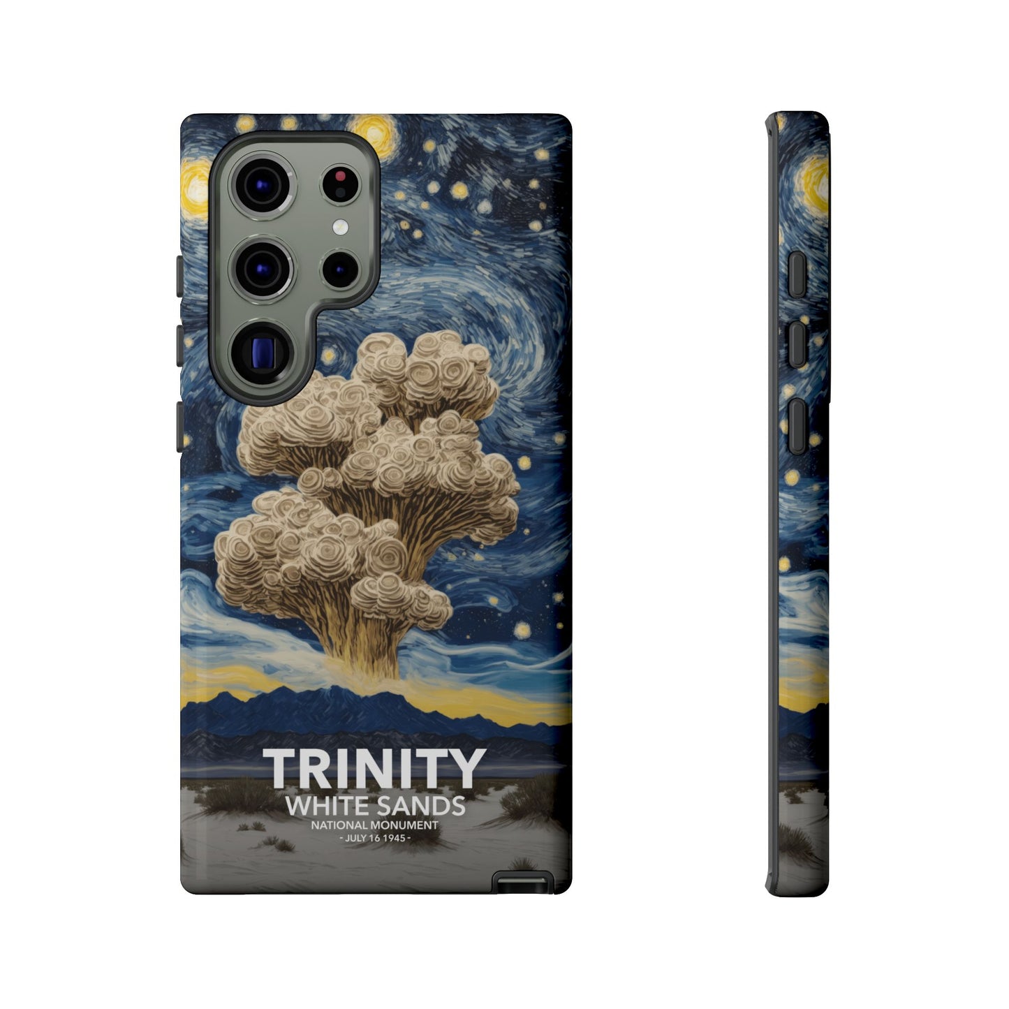 White Sands National Park Phone Case - Starry Night Trinity Test