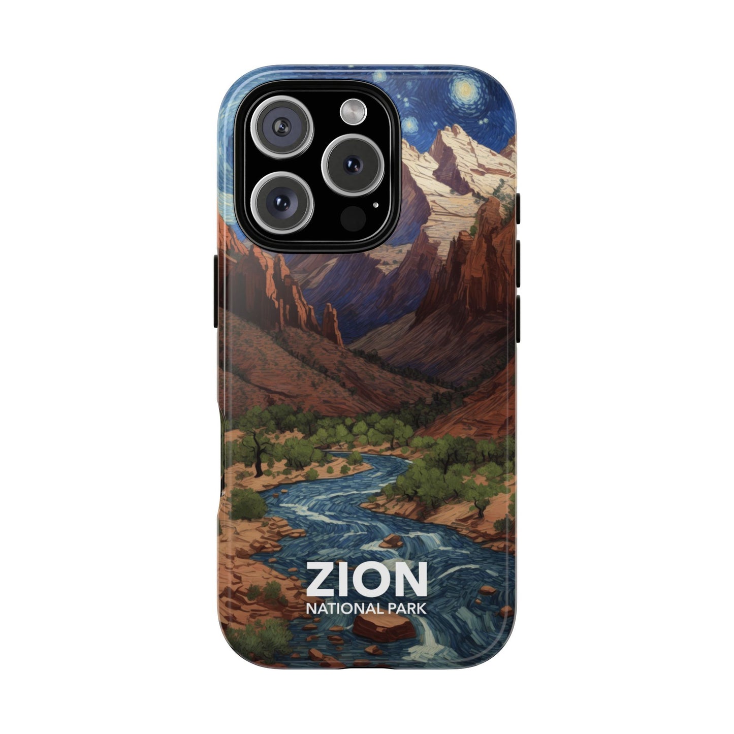 Zion National Park Phone Case - Starry Night