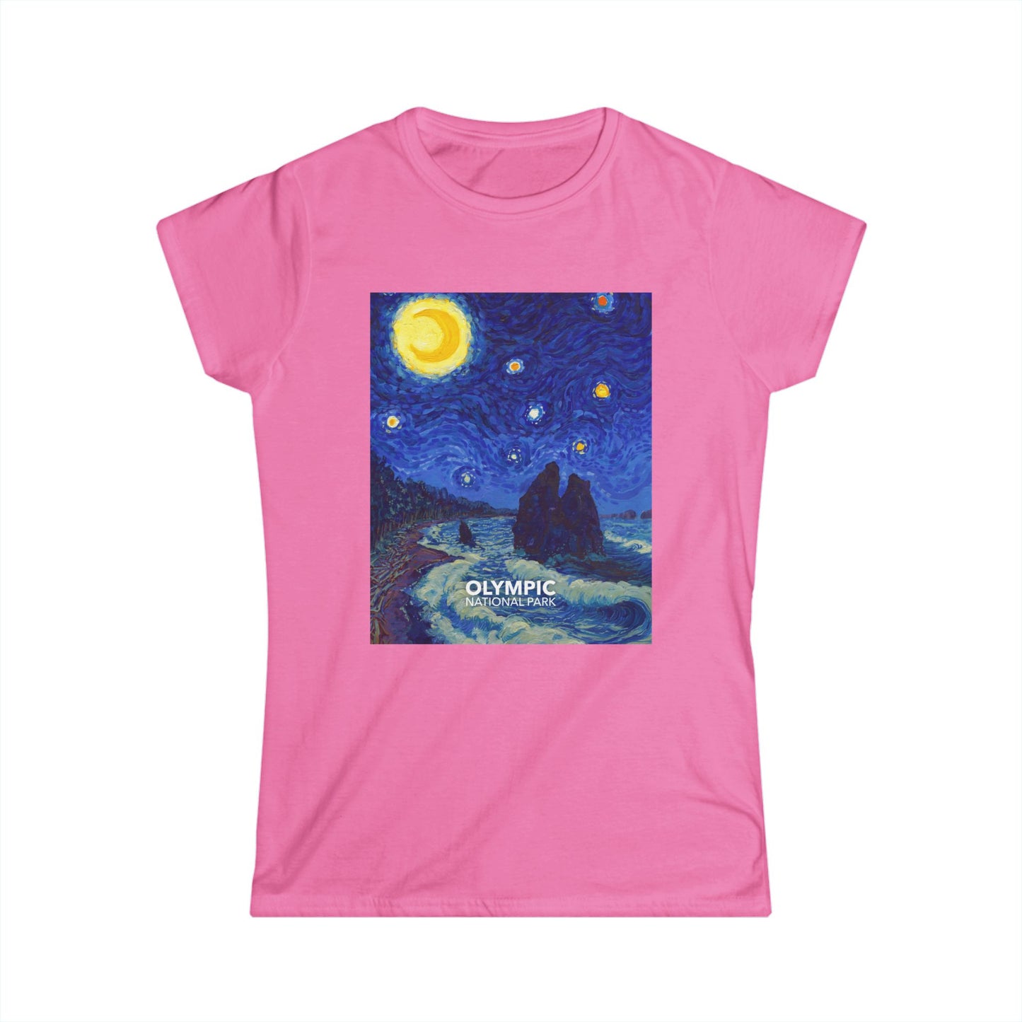 Olympic National Park T-Shirt - Women's Starry Night