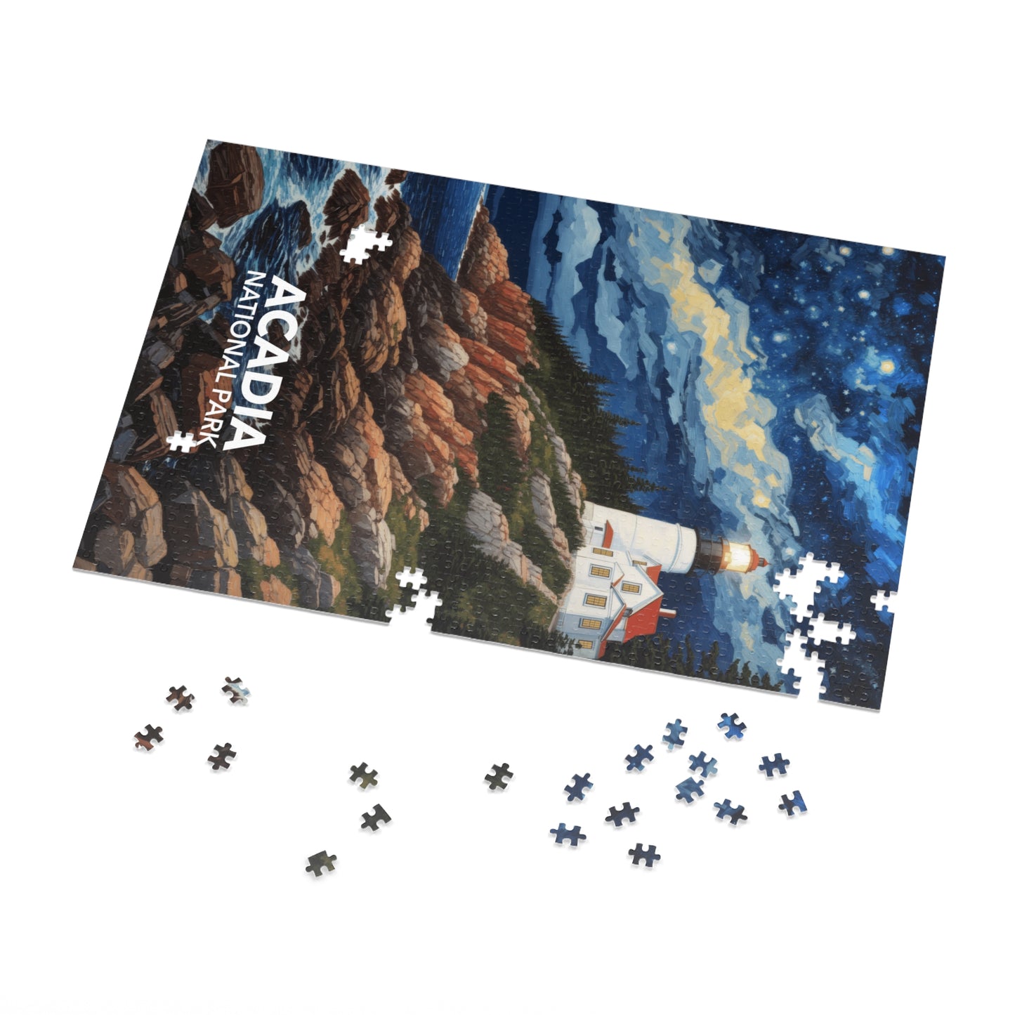 Acadia National Park Jigsaw Puzzle - The Starry Night