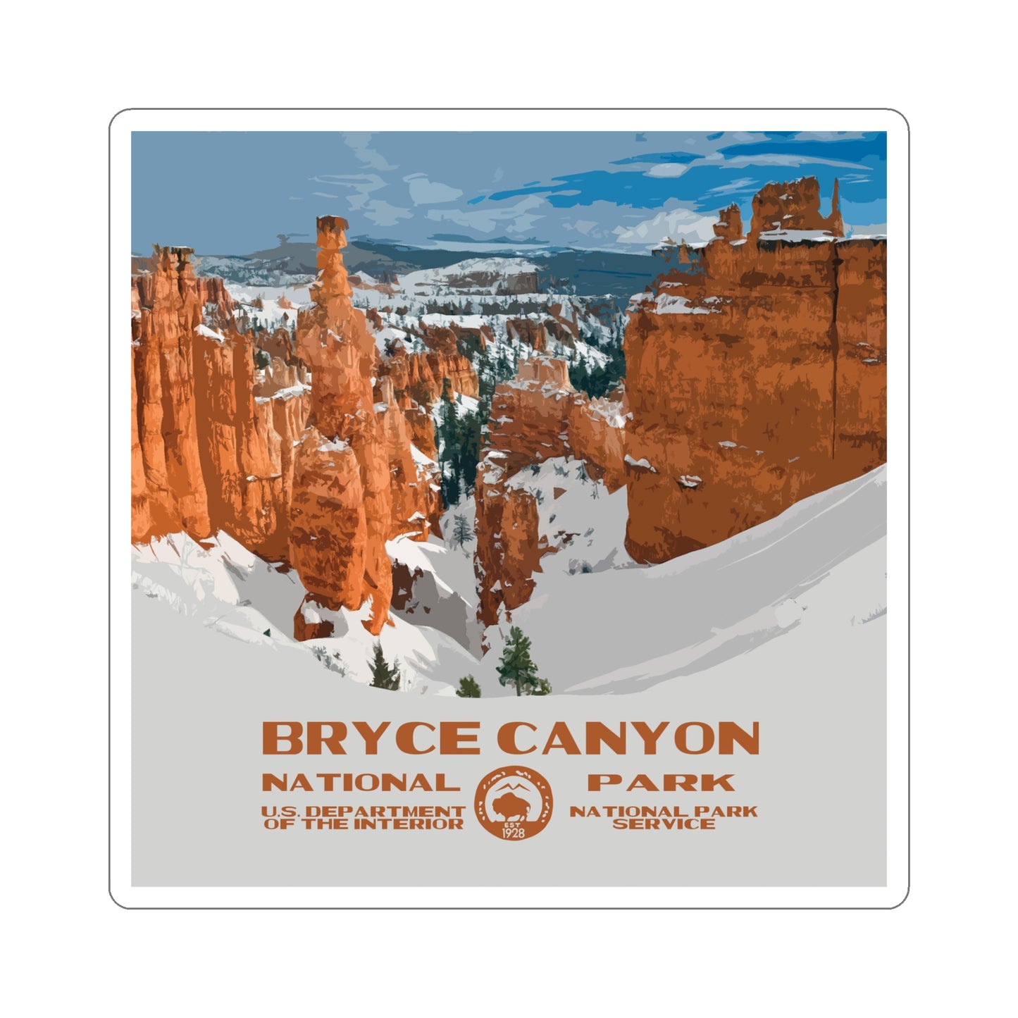 Bryce Canyon National Park Sticker