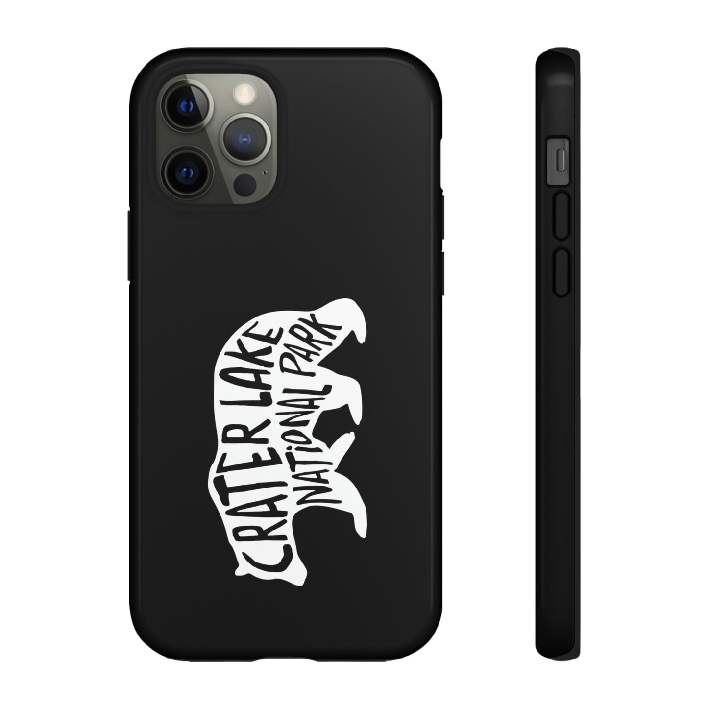 Crater Lake National Park Phone Case - Black Bear Design