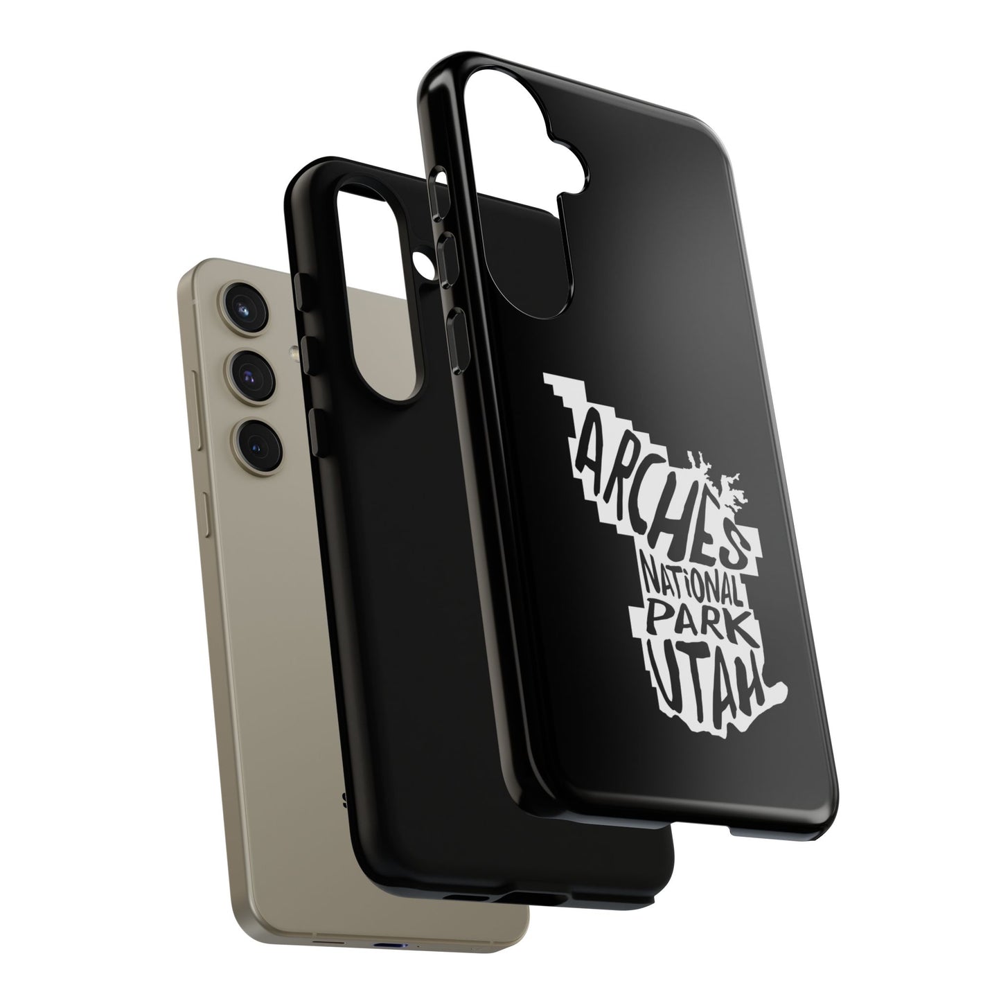 Arches National Park iPhone Case - Map Design