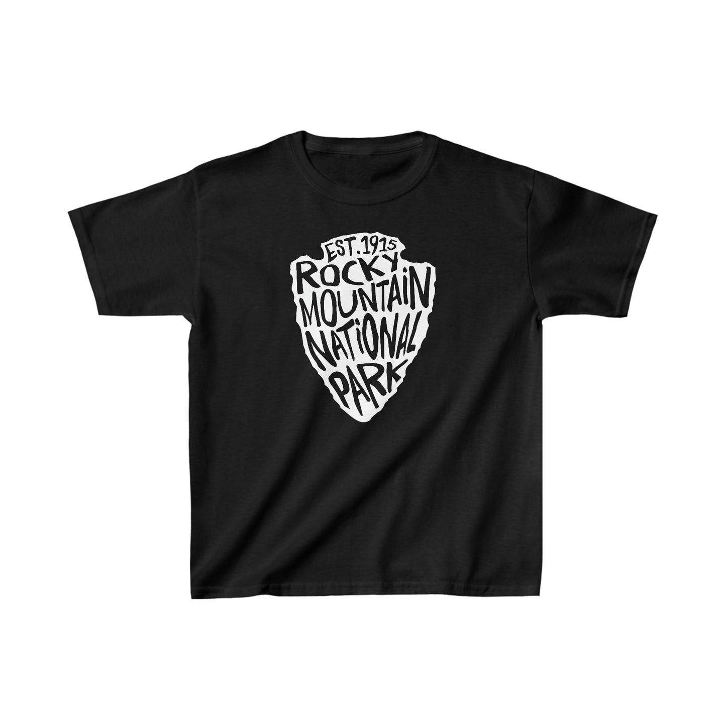 Rocky Mountain National Park Child T-Shirt - Arrowhead Design