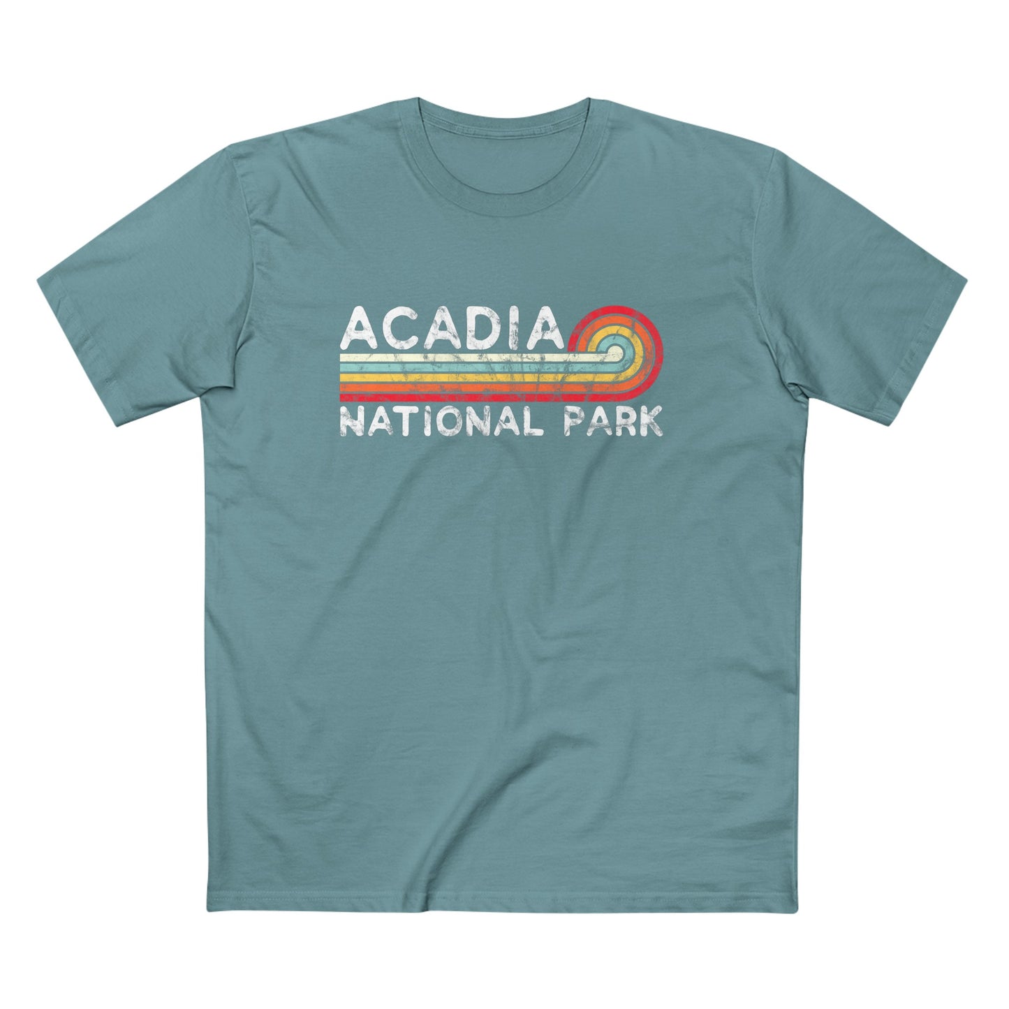 Acadia National Park T-Shirt - Vintage Stretched Sunrise