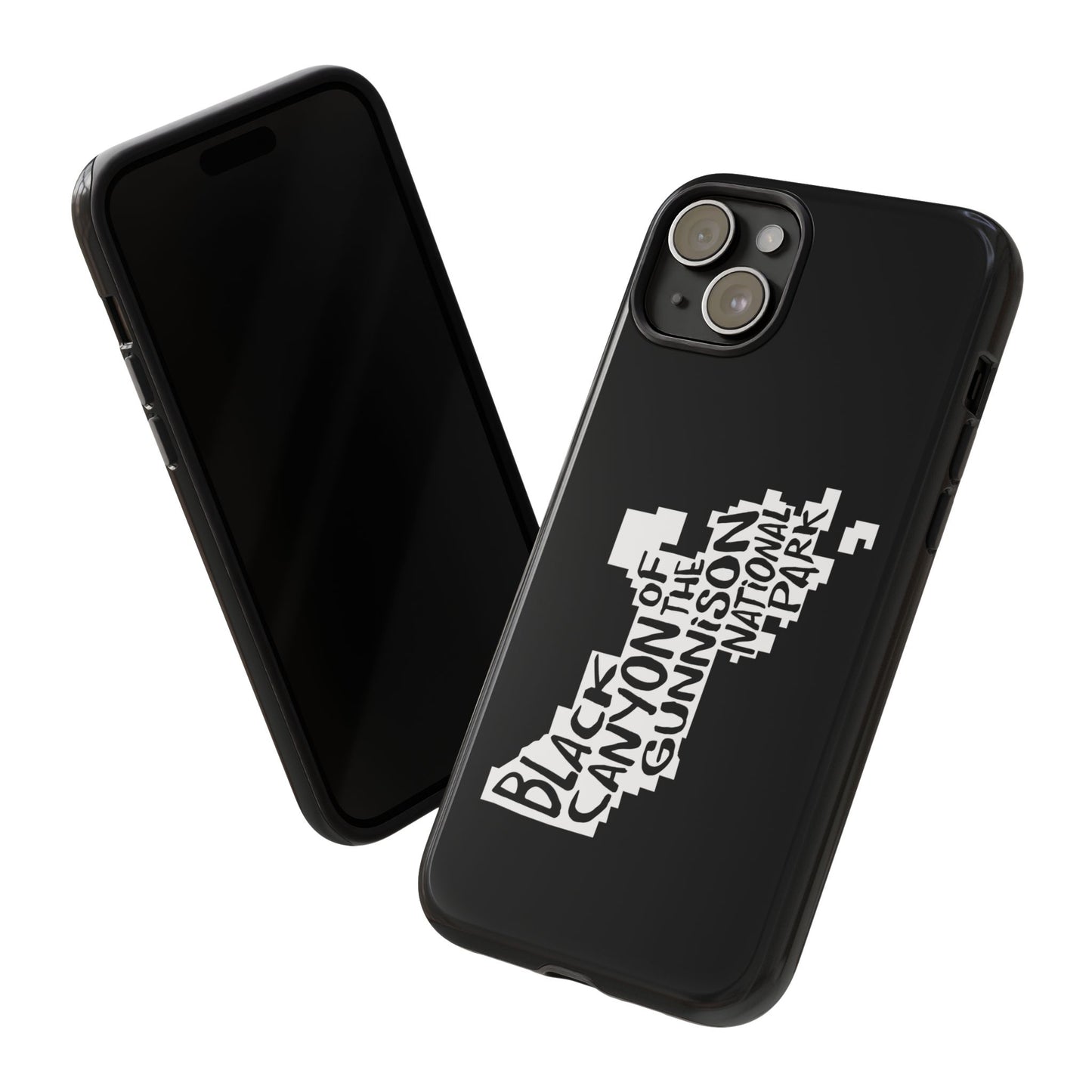 Black Canyon of the Gunnison National Park Phone Case - Map Design