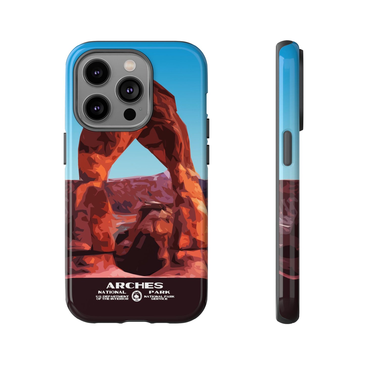 Arches National Park Phone Case - WPA Style