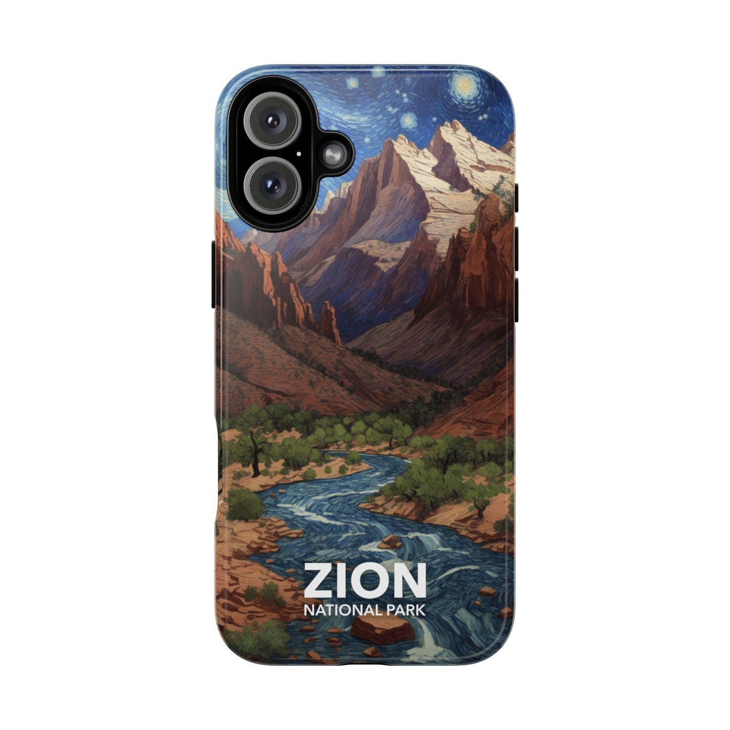 Zion National Park Phone Case - Starry Night