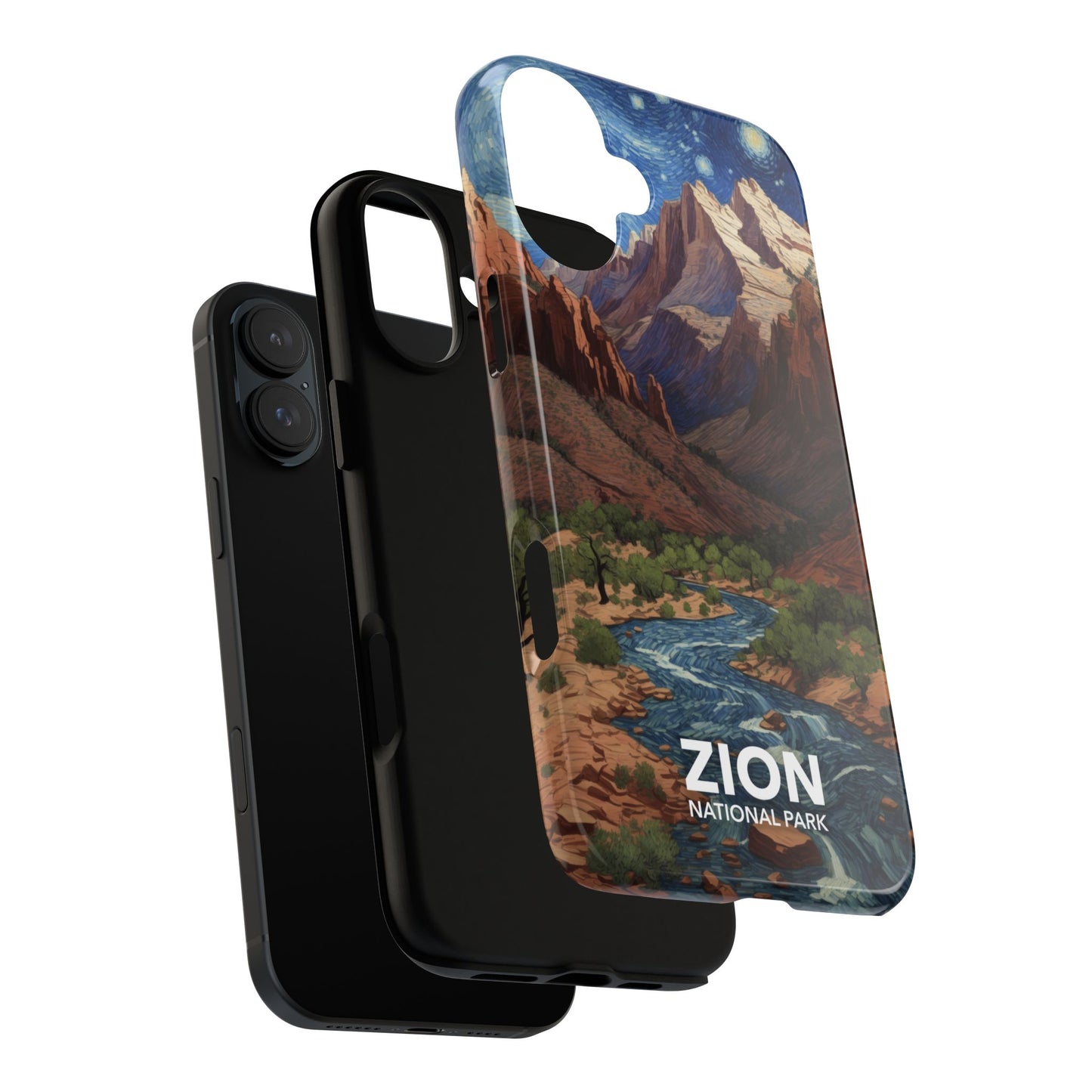 Zion National Park Phone Case - Starry Night
