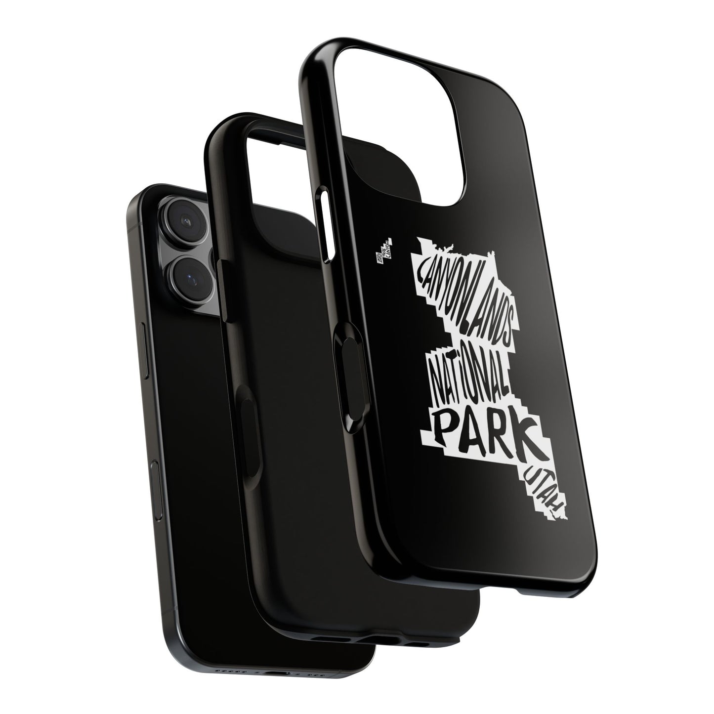 Canyonlands National Park Phone Case - Map Design