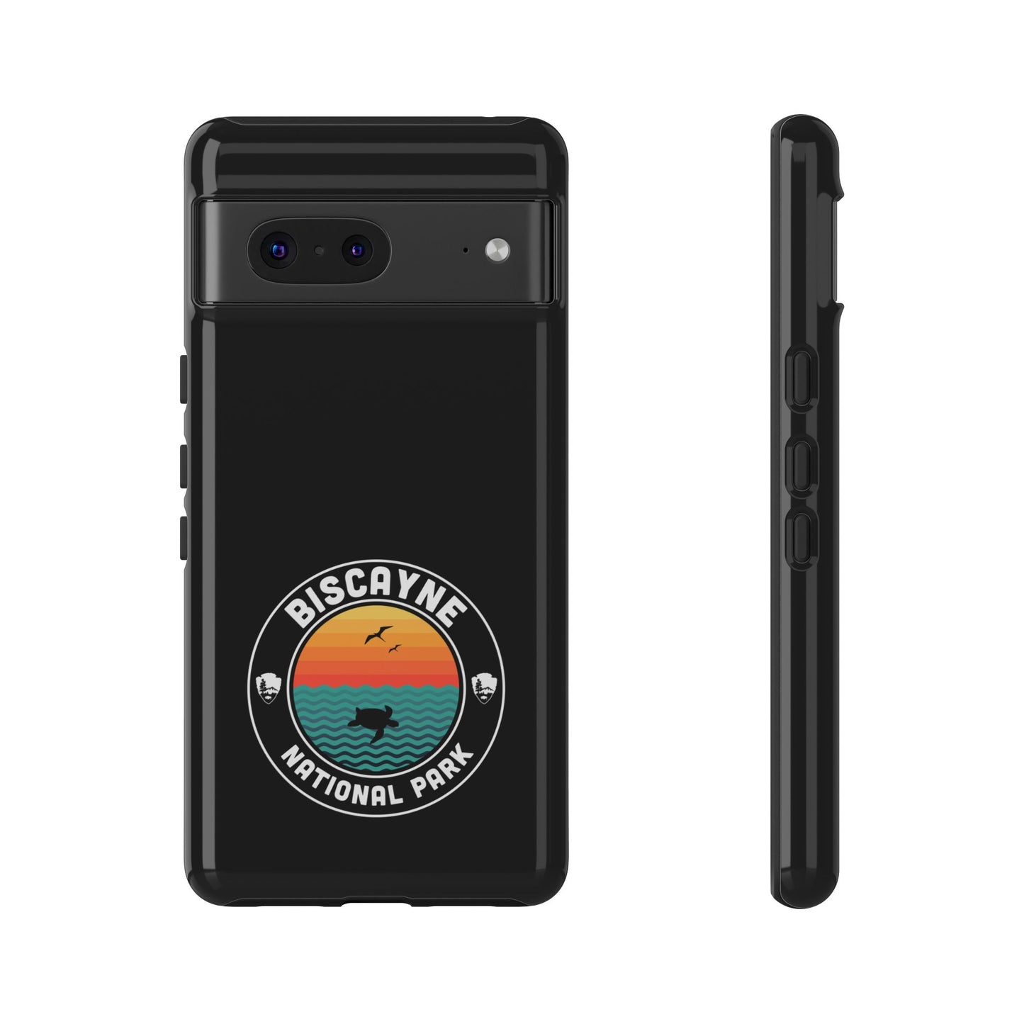 Biscayne National Park Phone Case - Round Emblem Design