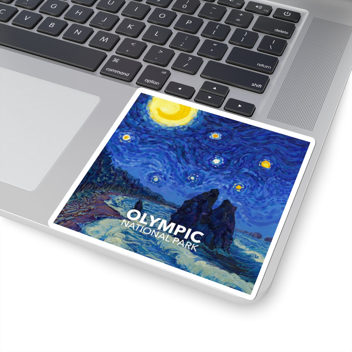 Olympic National Park Sticker - The Starry Night