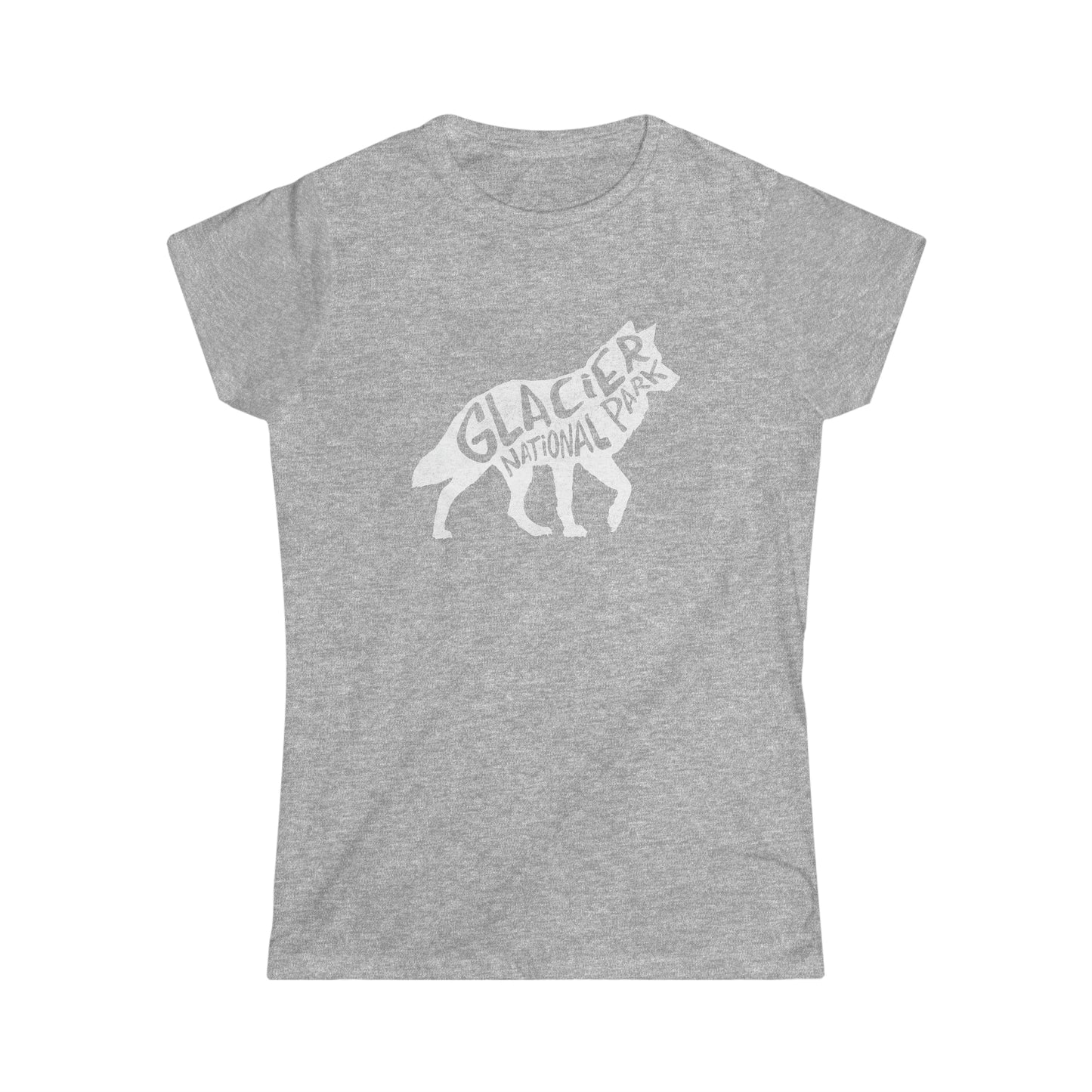 Glacier National Park Women's T-Shirt - Wolf