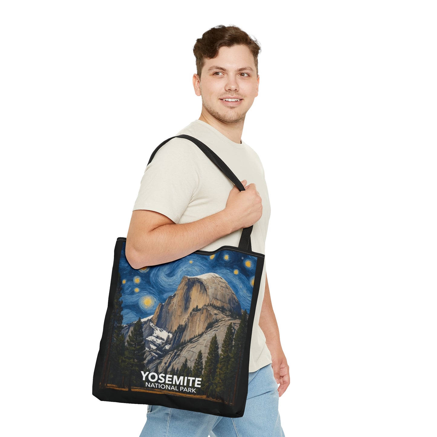 Yosemite National Park Tote Bag - The Starry Night