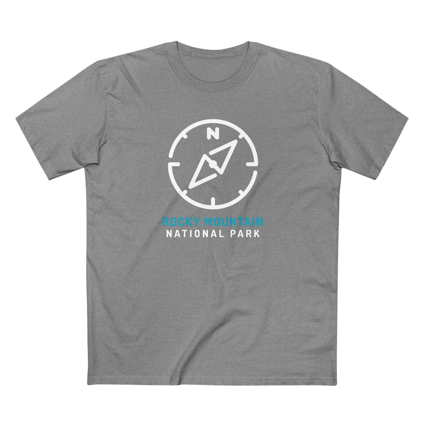 Rocky Mountain National Park T-Shirt Compass Design