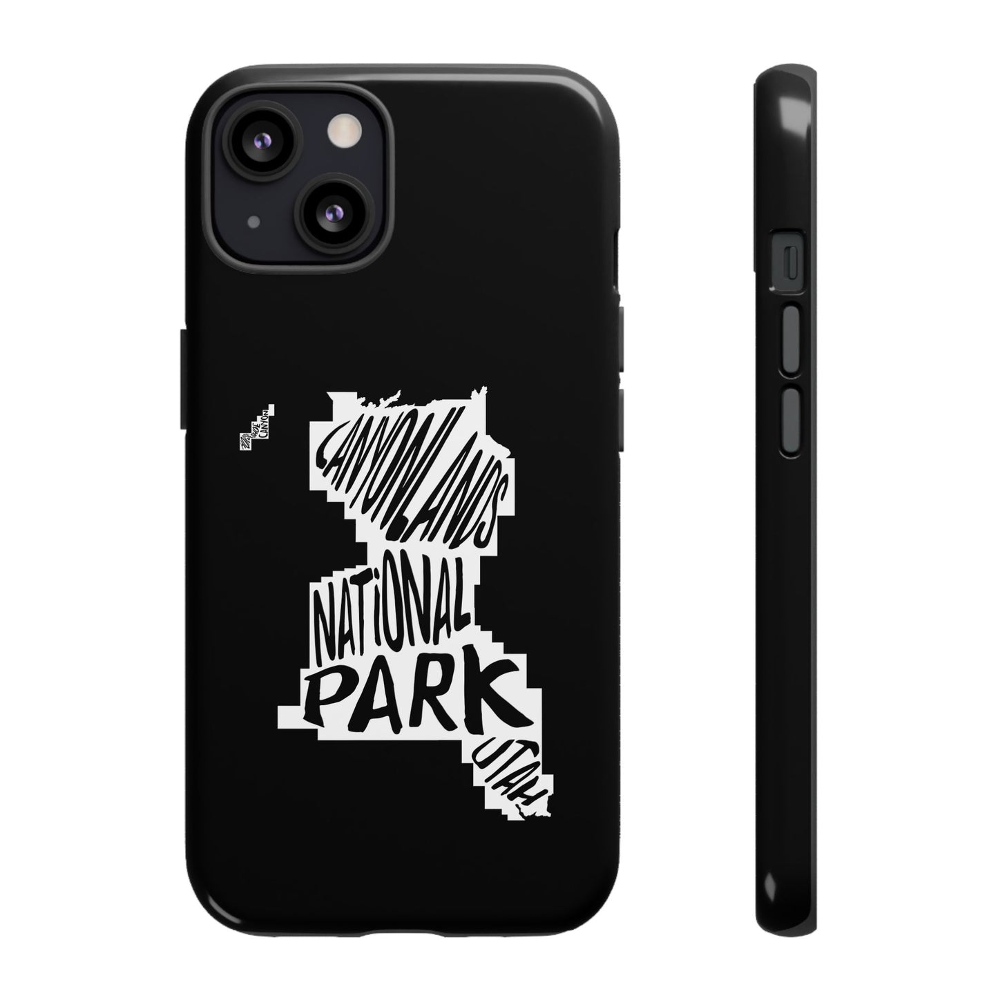 Canyonlands National Park Phone Case - Map Design