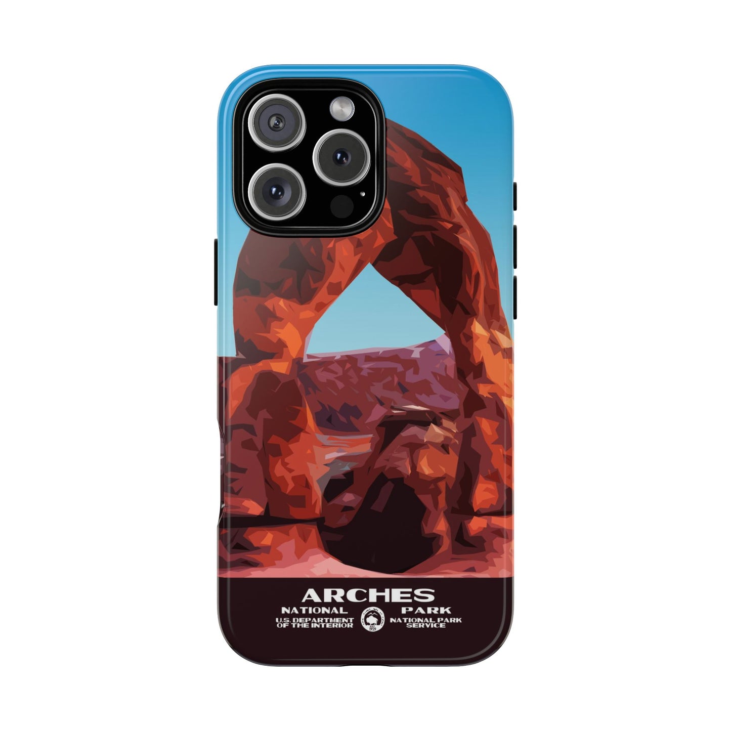 Arches National Park Phone Case - WPA Style