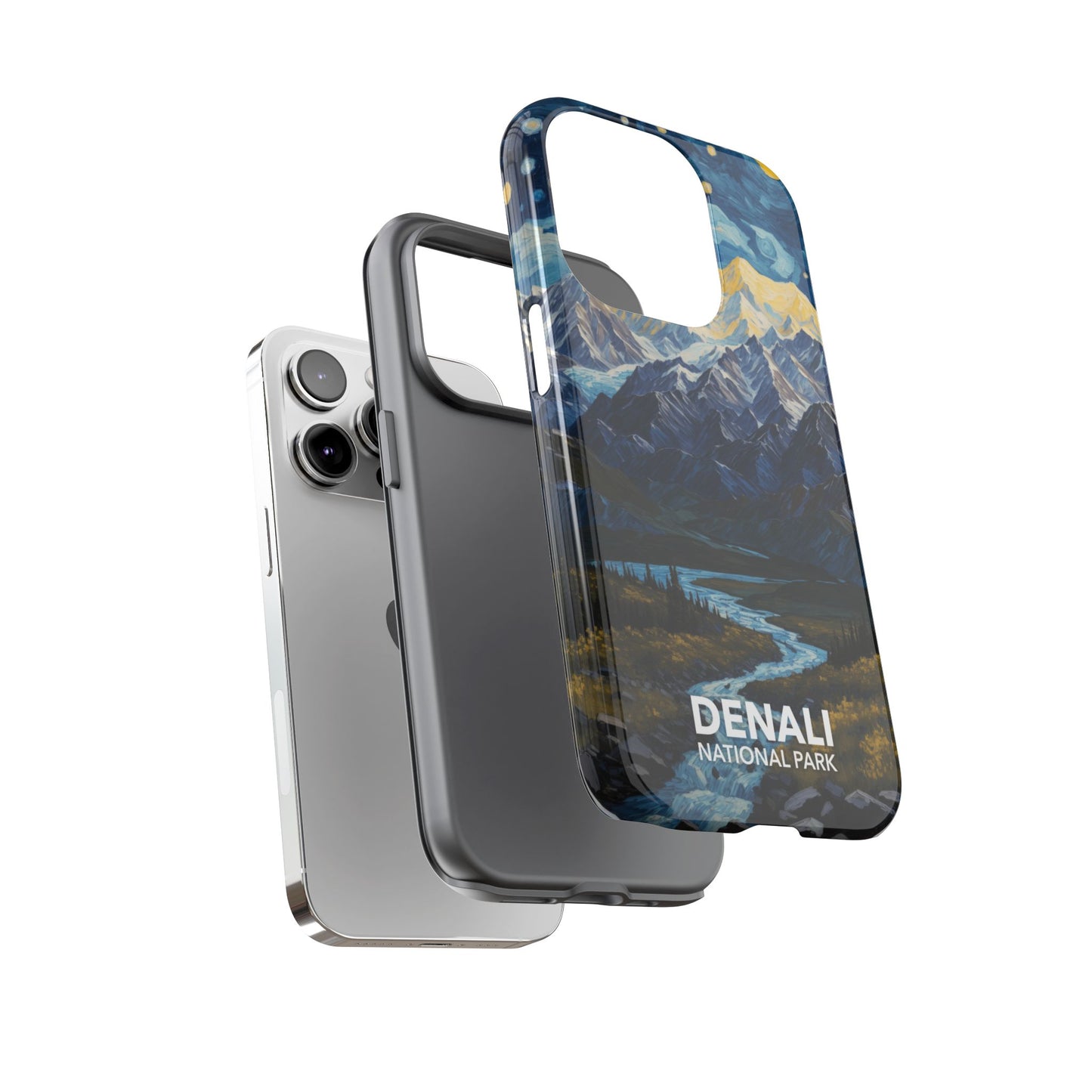 Denali National Park Phone Case - Starry Night