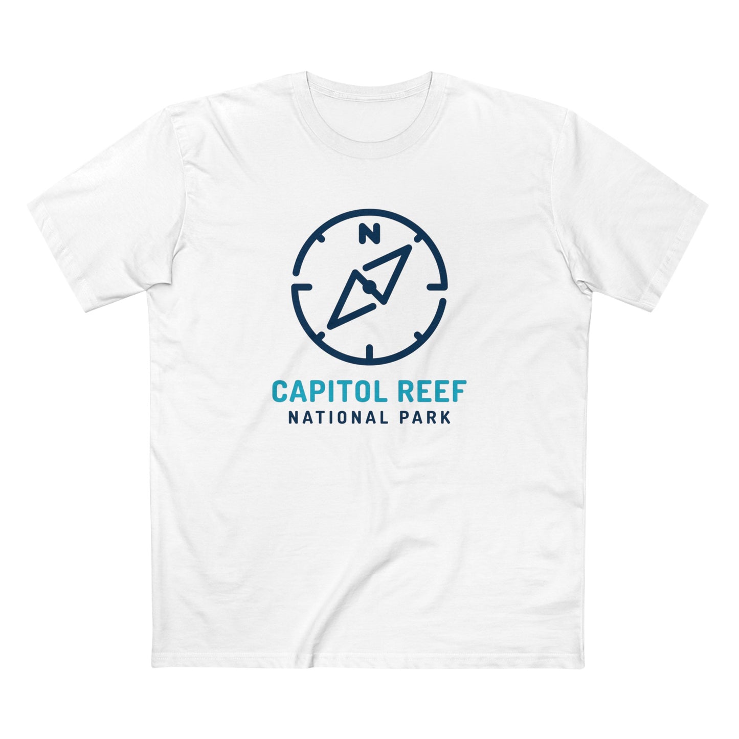 Capitol Reef National Park T-Shirt Compass Design