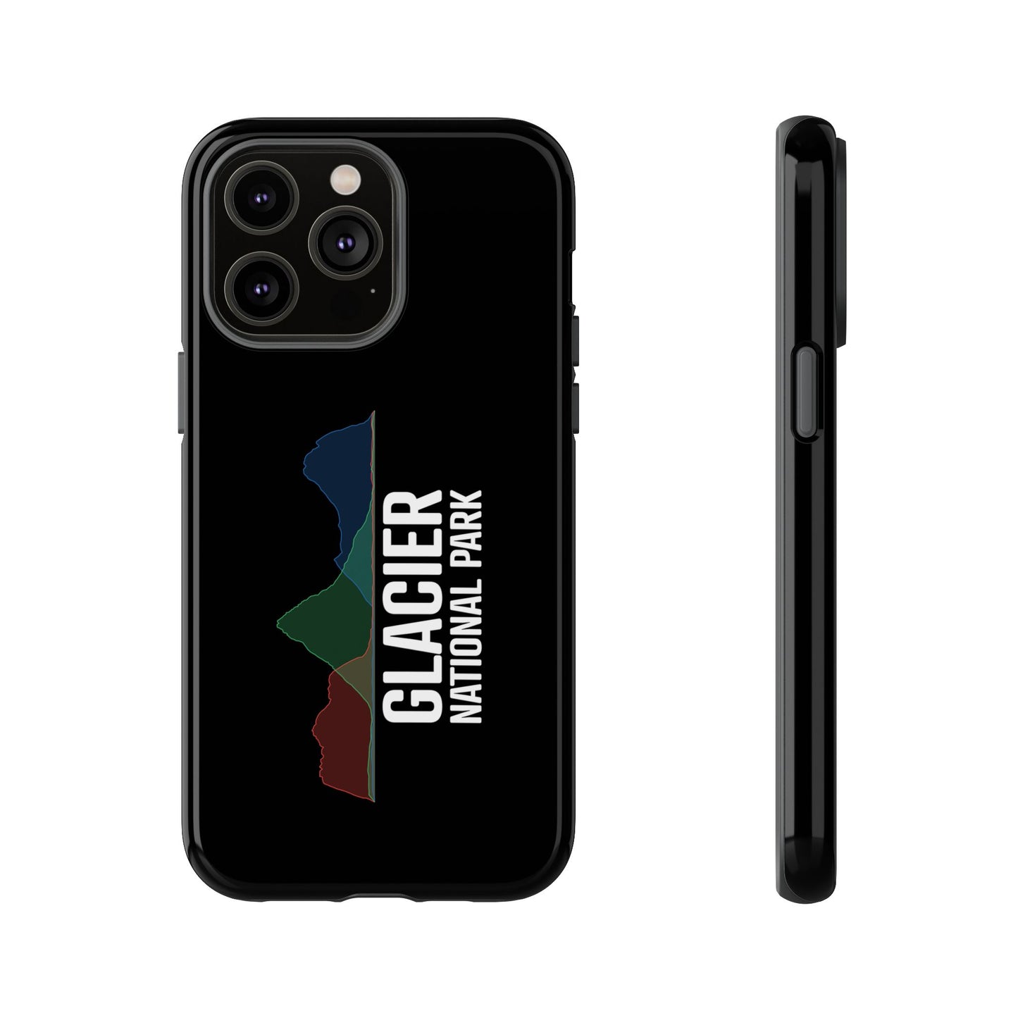 Glacier National Park Phone Case - Histogram Design
