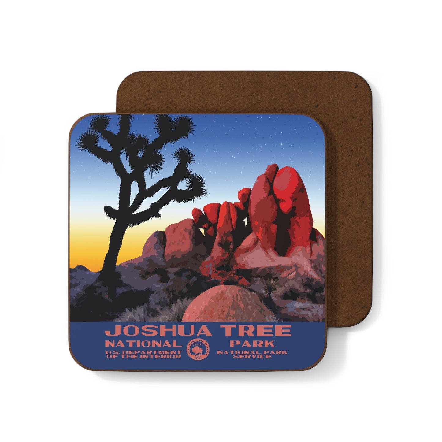 Joshua Tree National Park Coaster - Skull Rock