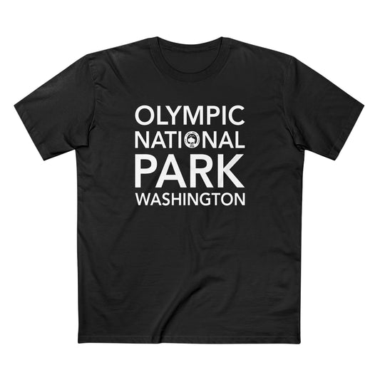 Olympic National Park T-Shirt Block Text