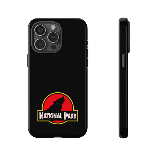 Wolf National Park Phone Case - Parody Logo