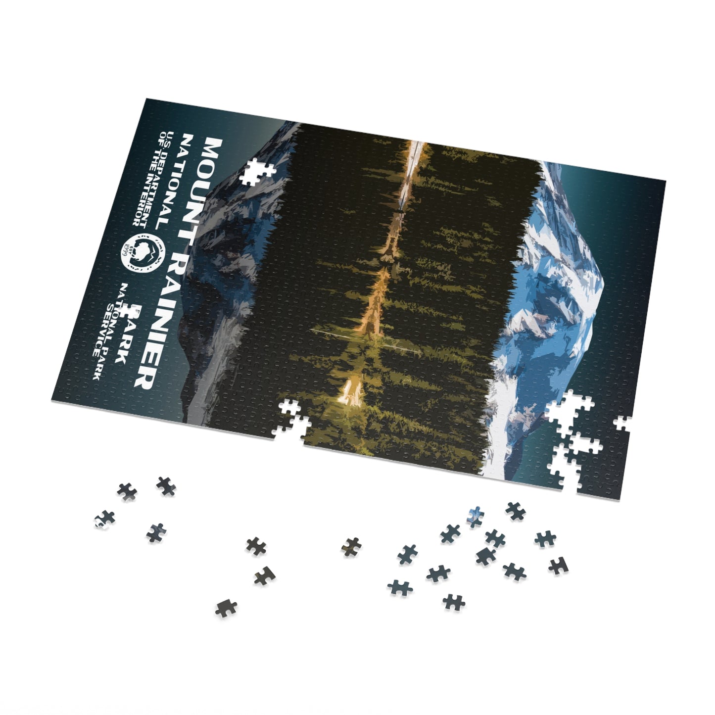 Mount Rainier National Park Jigsaw Puzzle - 1000 Pieces