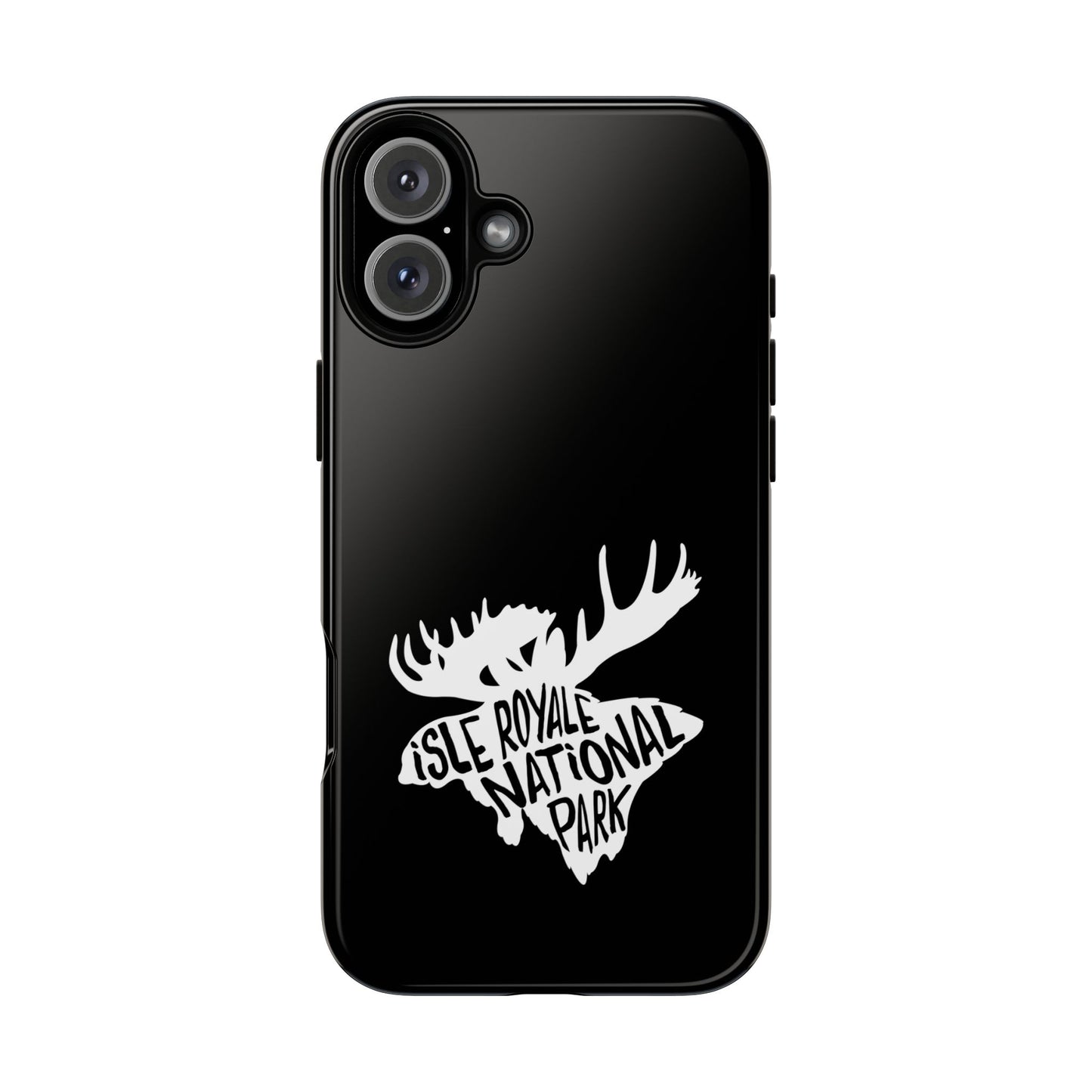 Isle Royale National Park Phone Case - Moose Design