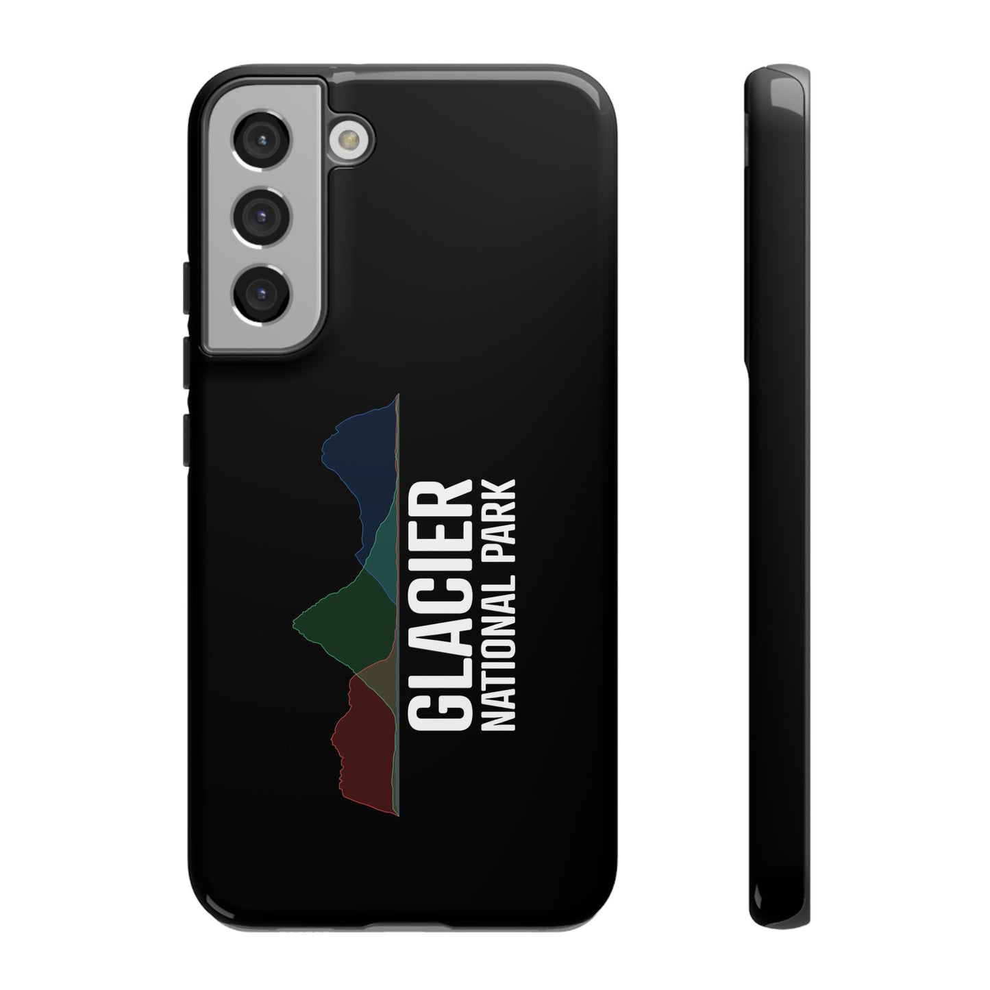 Glacier National Park Phone Case - Histogram Design