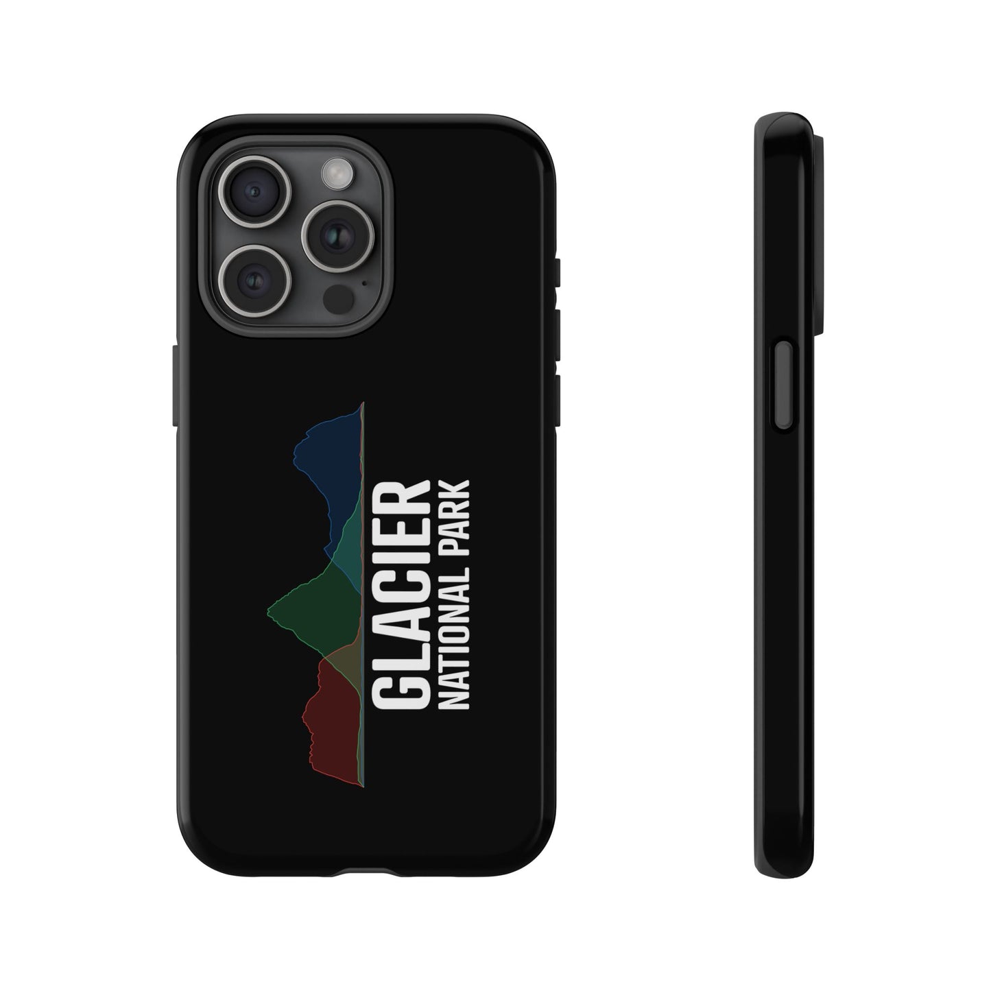 Glacier National Park Phone Case - Histogram Design