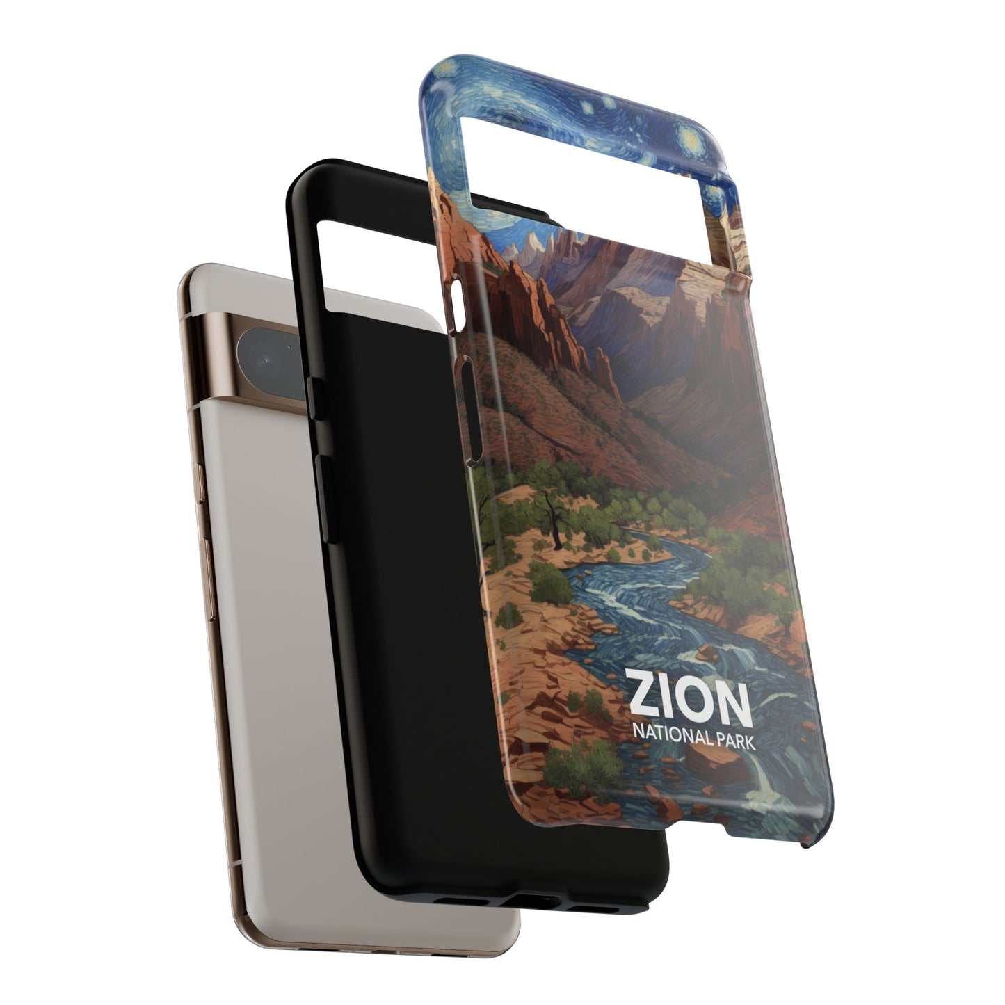 Zion National Park Phone Case - Starry Night