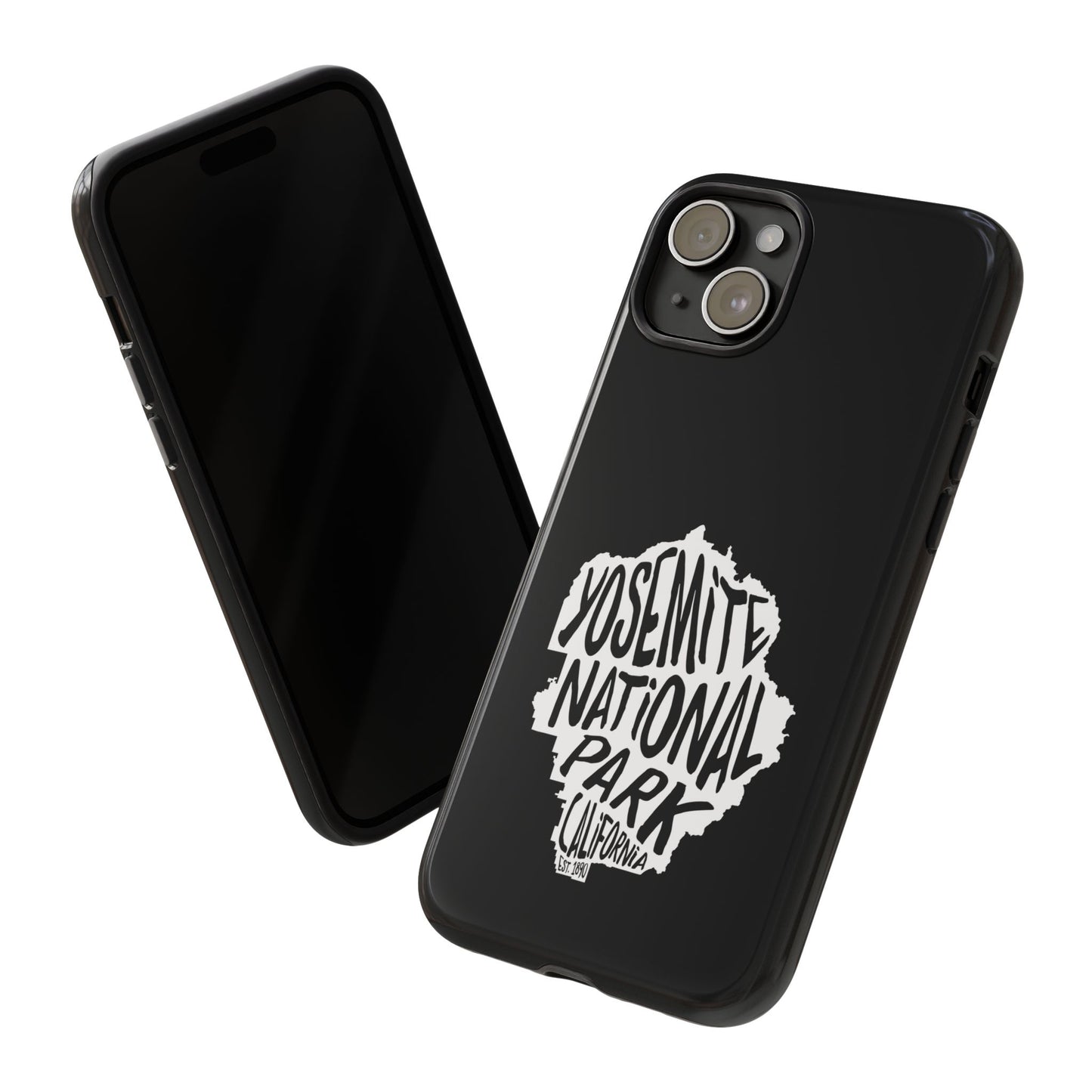 Yosemite National Park Phone Case - Map Design