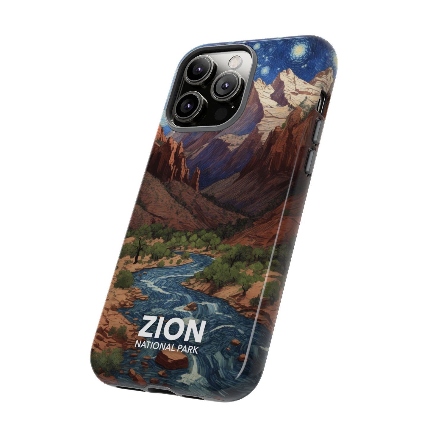 Zion National Park Phone Case - Starry Night