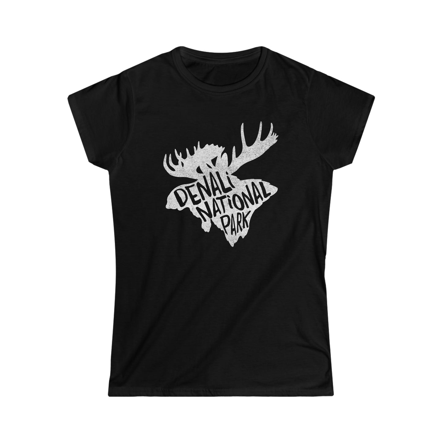 Denali National Park Women's T-Shirt - Moose