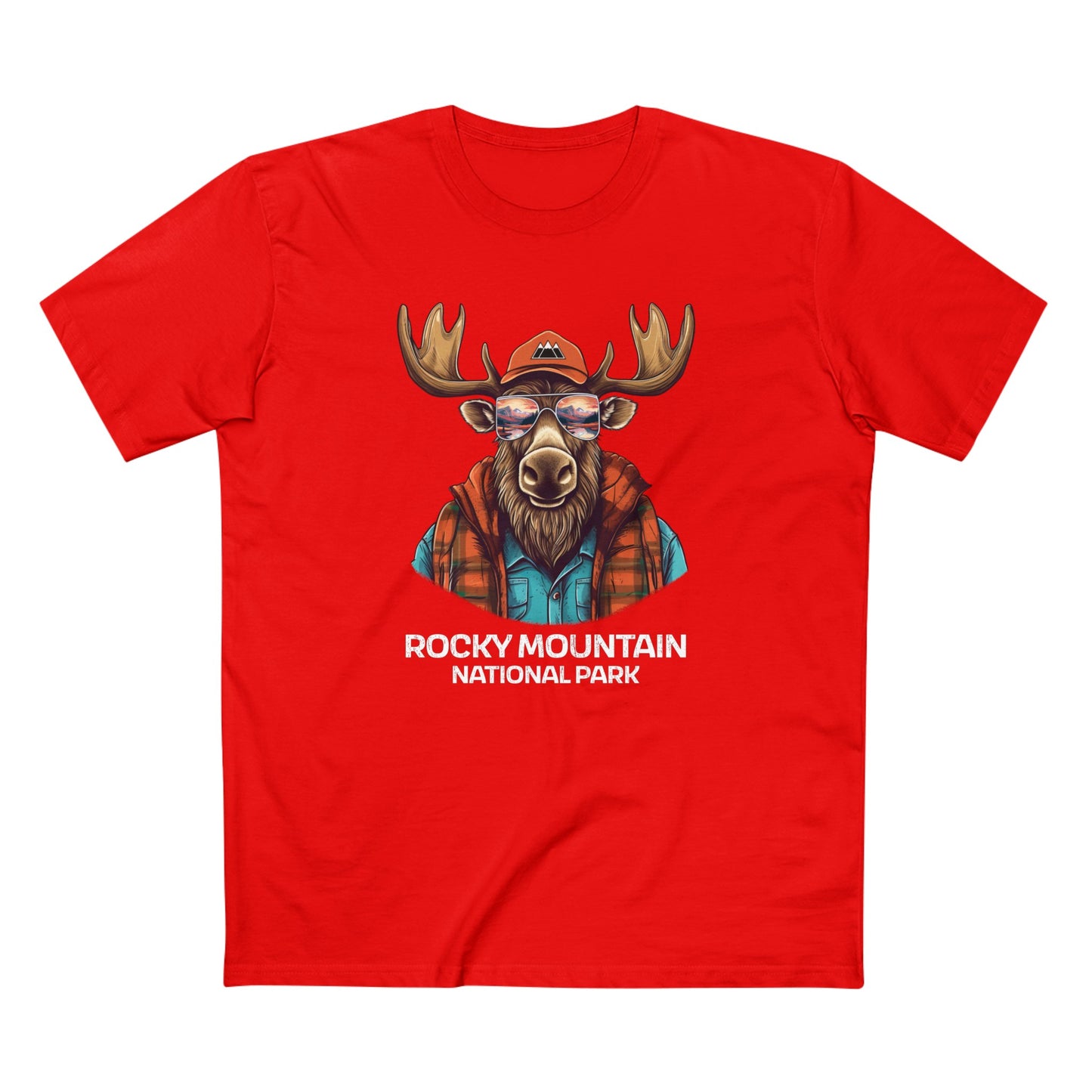 Rocky Mountain National Park T-Shirt - Cool Moose