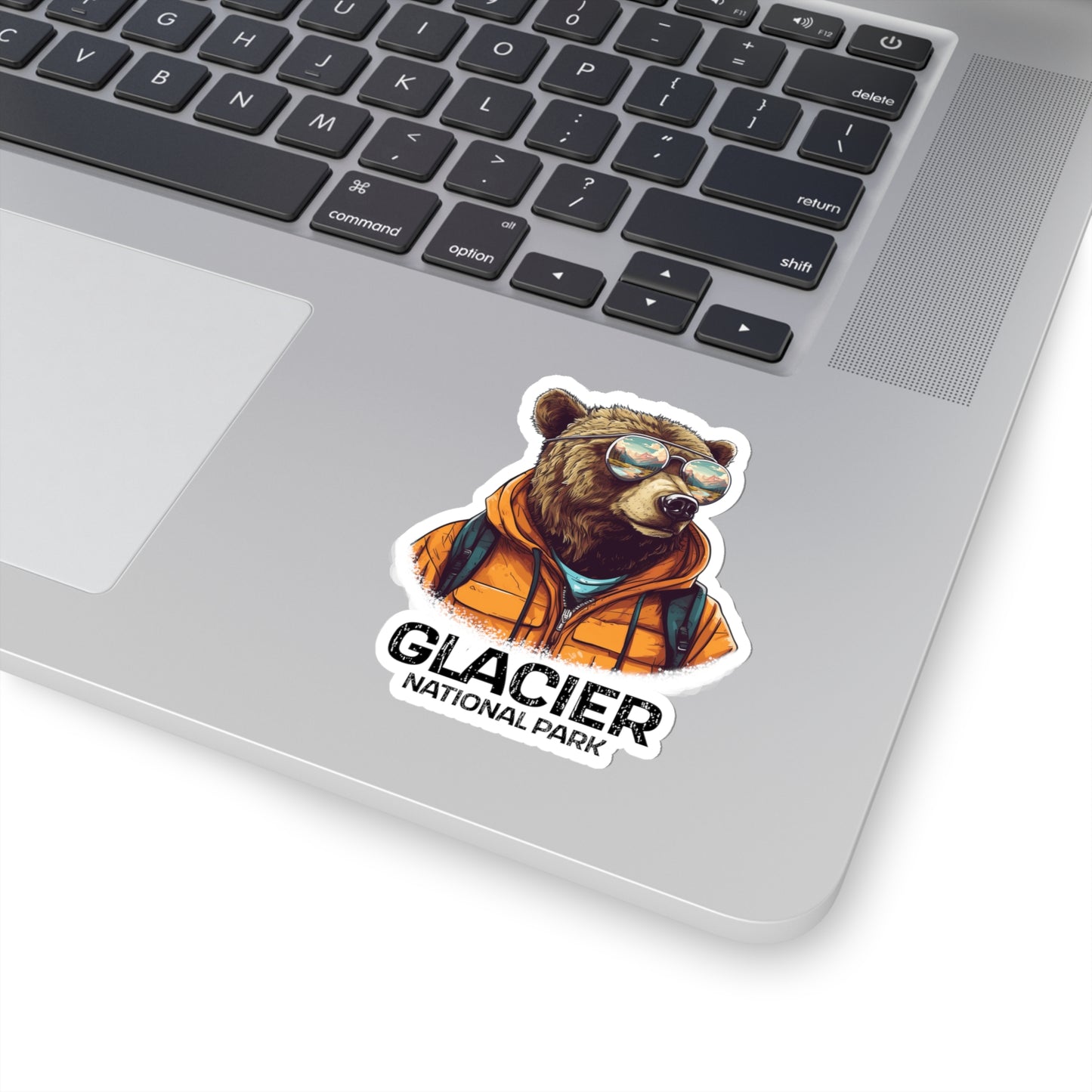 Glacier National Park Sticker - Grizzly Bear