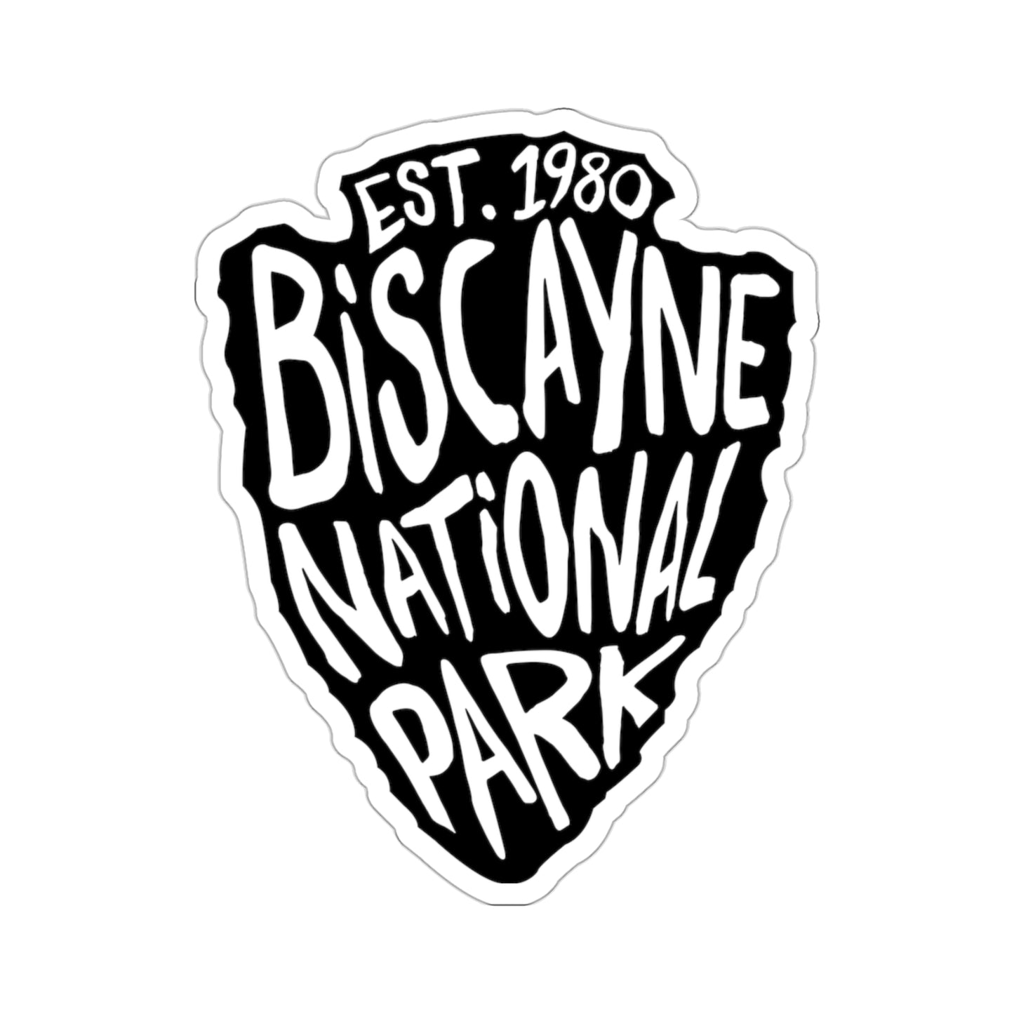Biscayne National Park Sticker - Arrow Head Design