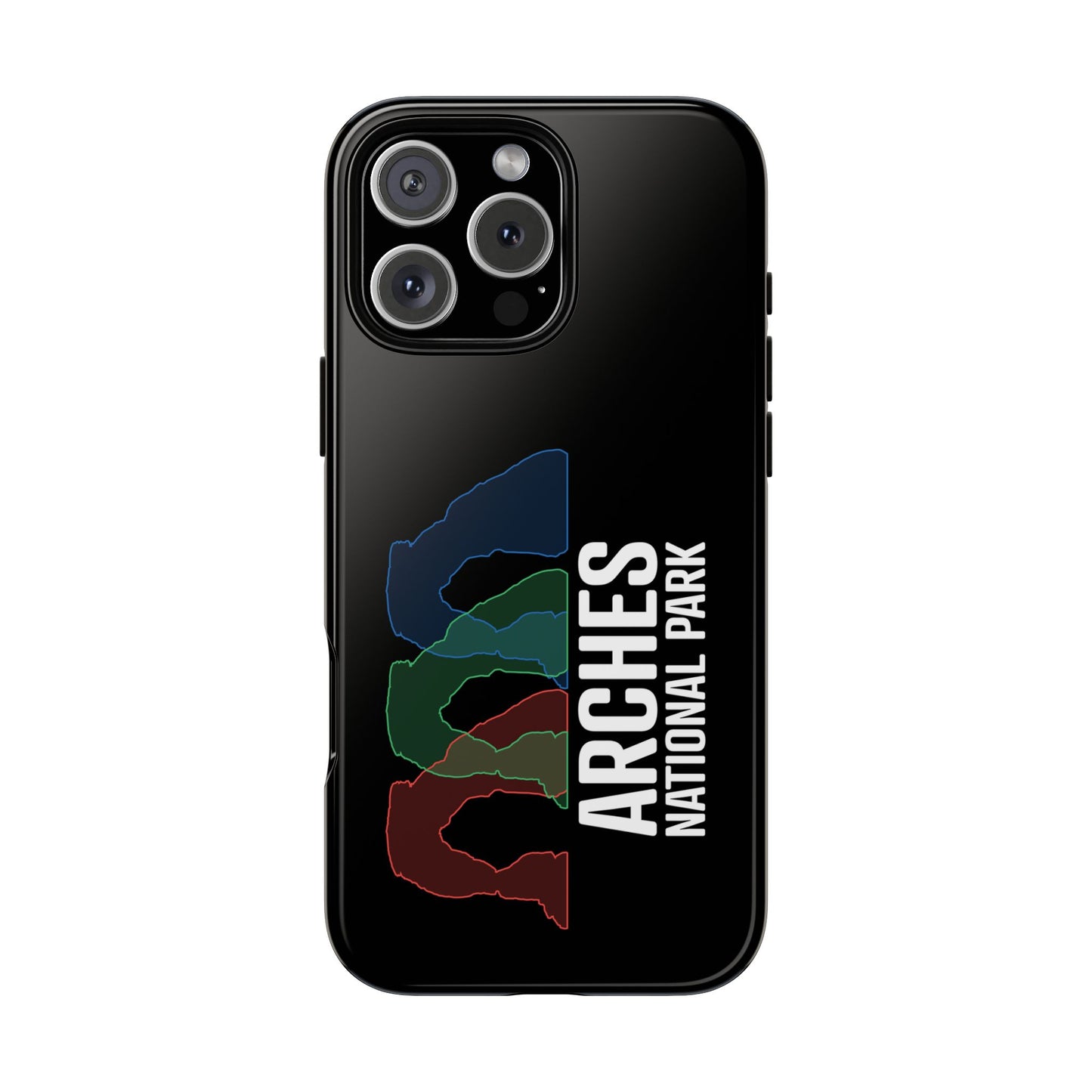 Arches National Park Phone Case - Delicate Arch Histogram Design