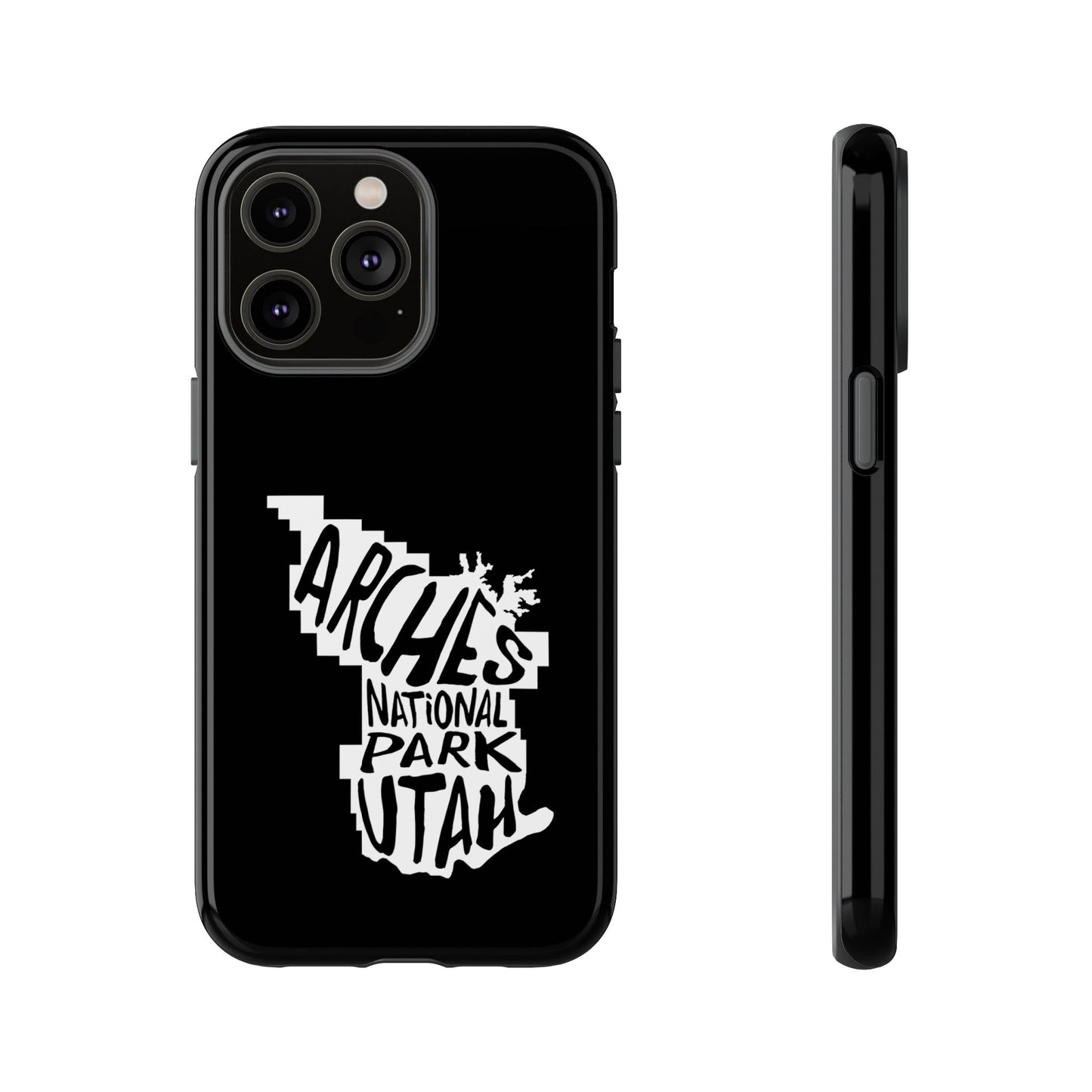 Arches National Park iPhone Case - Map Design