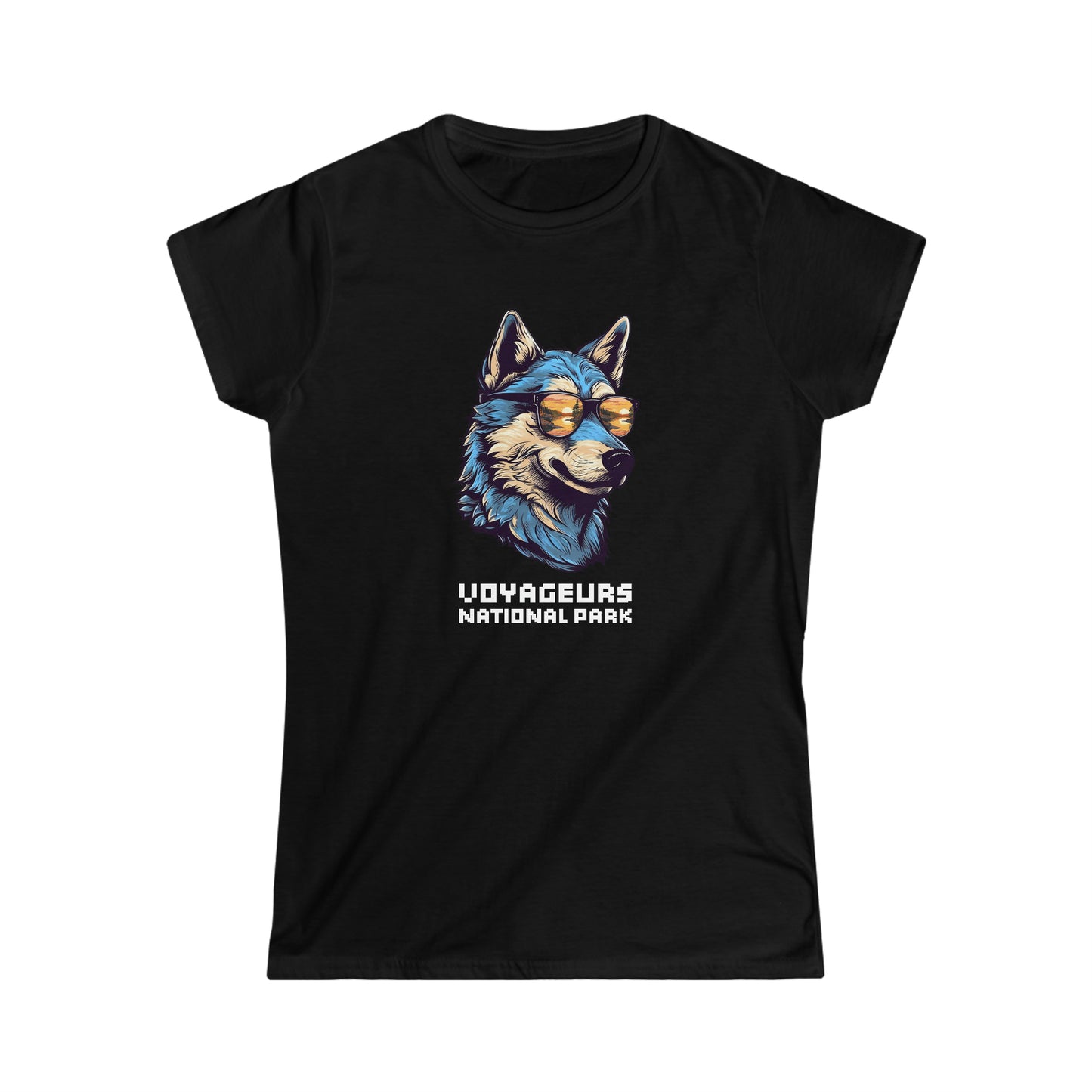 Voyageurs National Park Women's T-Shirt - Cool Wolf